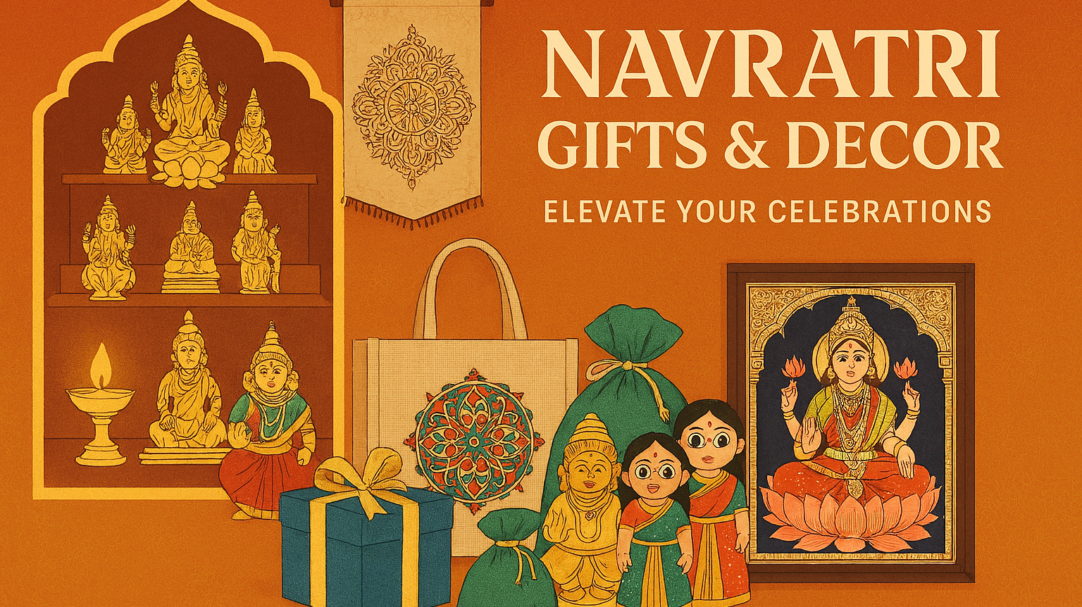The Nine-Day Glow Up: Navratri Gifts and Decor That Shine