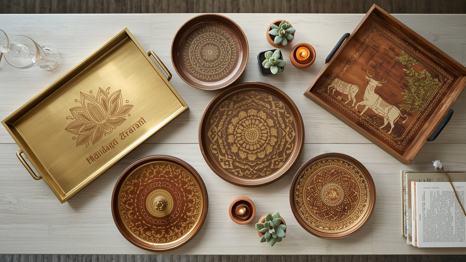 The Elegance of Trays: Where Utility Meets Art