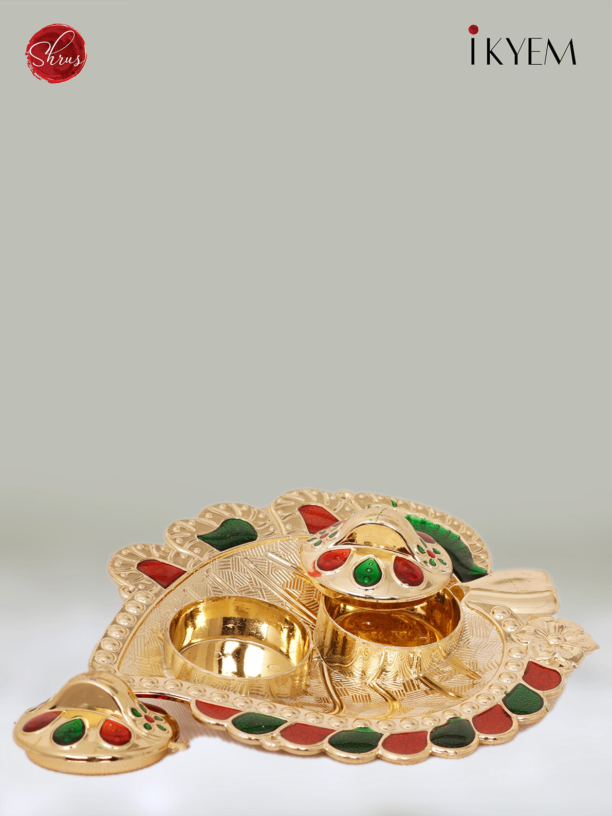 Leaf Kumkum Holder - Return Gift