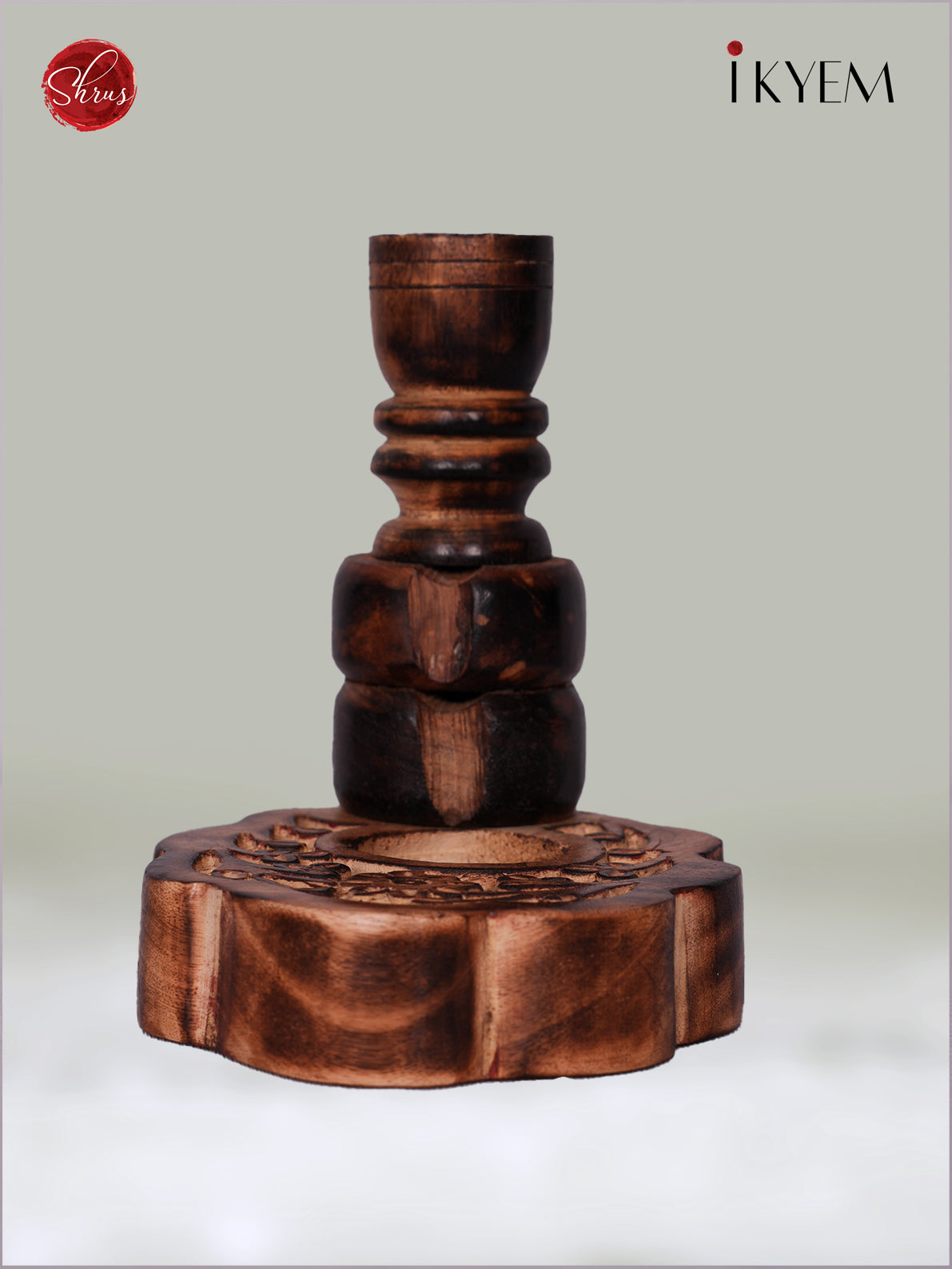 Wooden Candle Holder - Return Gift