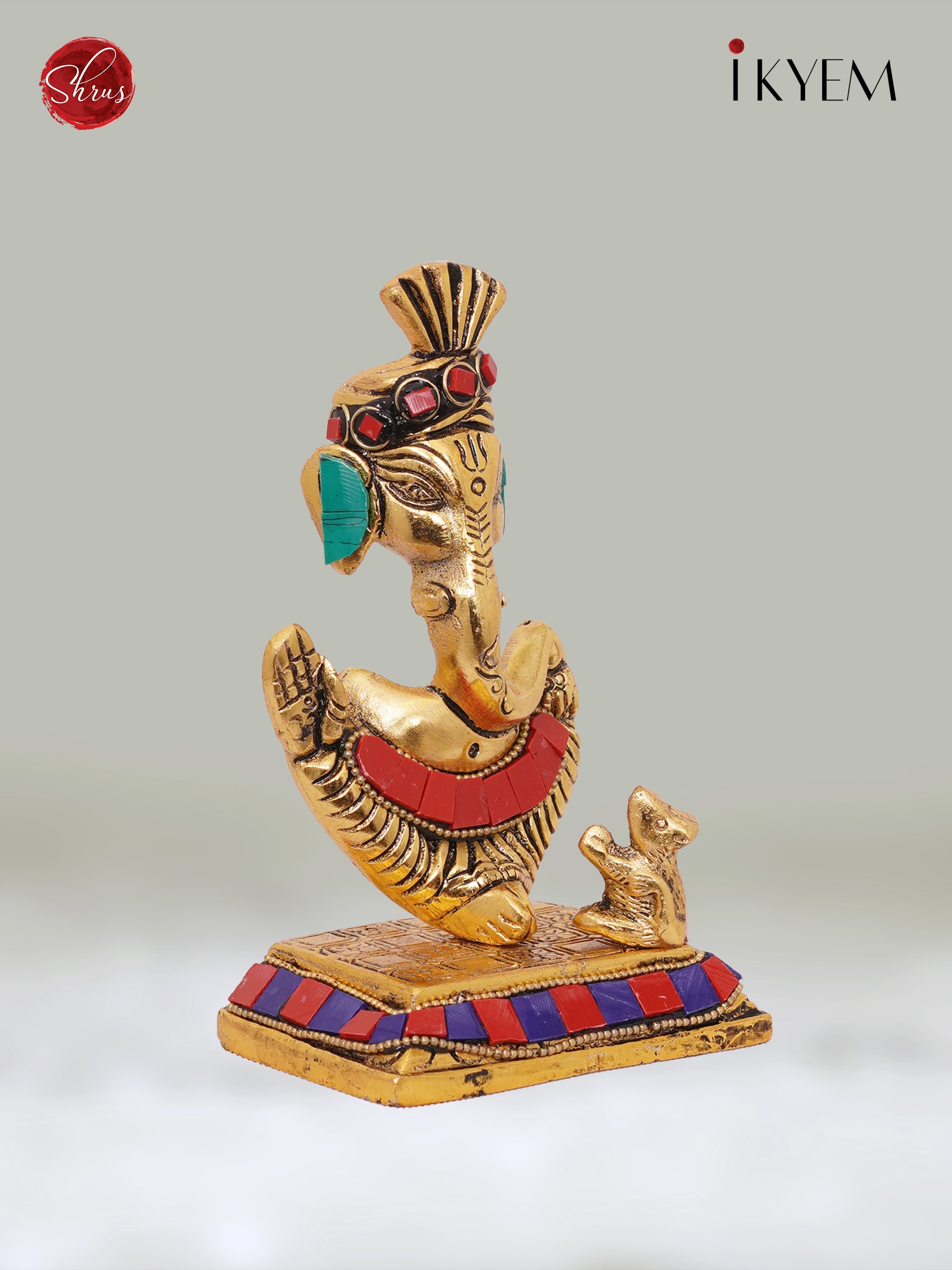 Lord Ganesh Face Stone