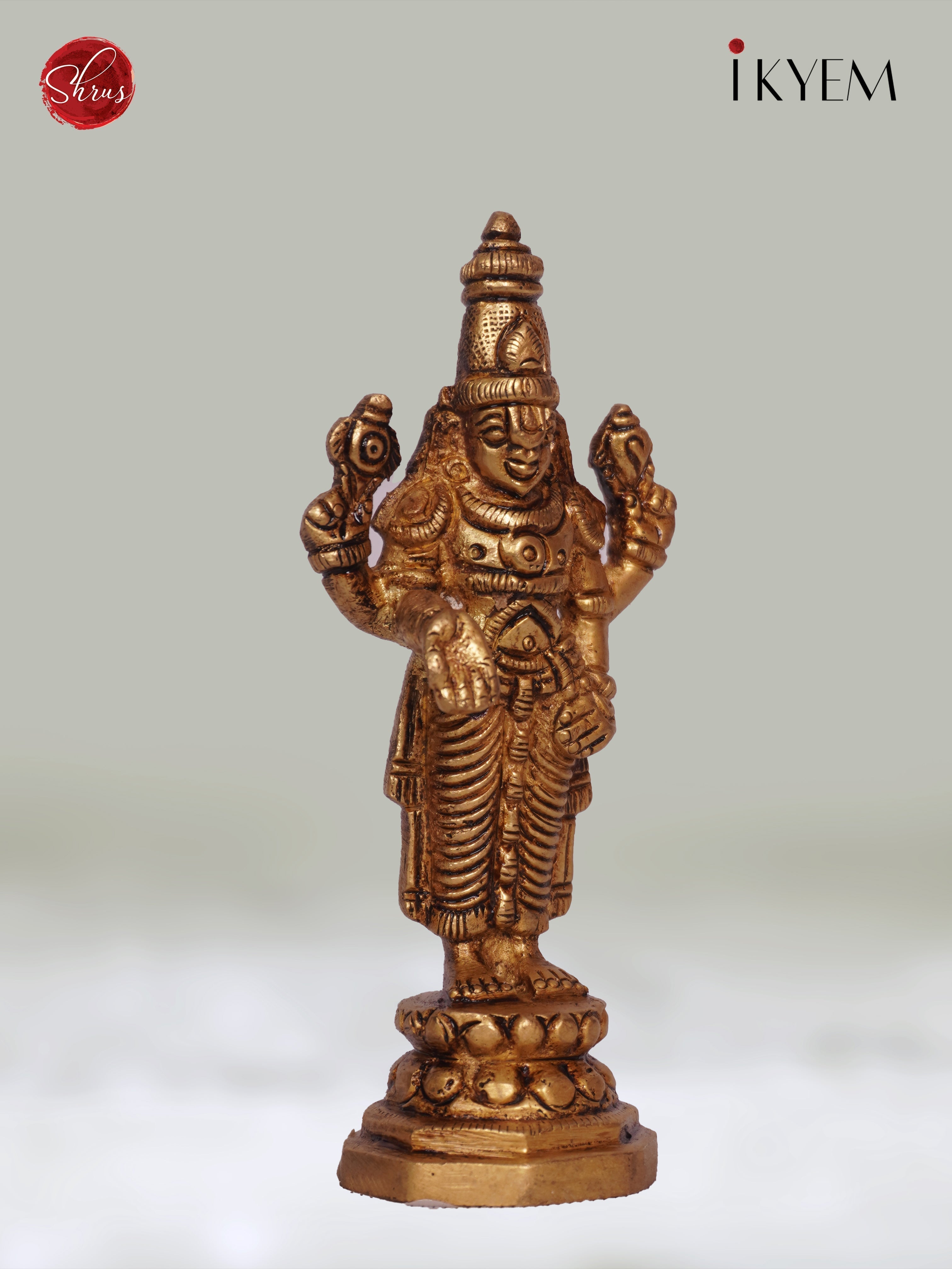 3H01104 - Balaji idol - Shop on ShrusEternity.com