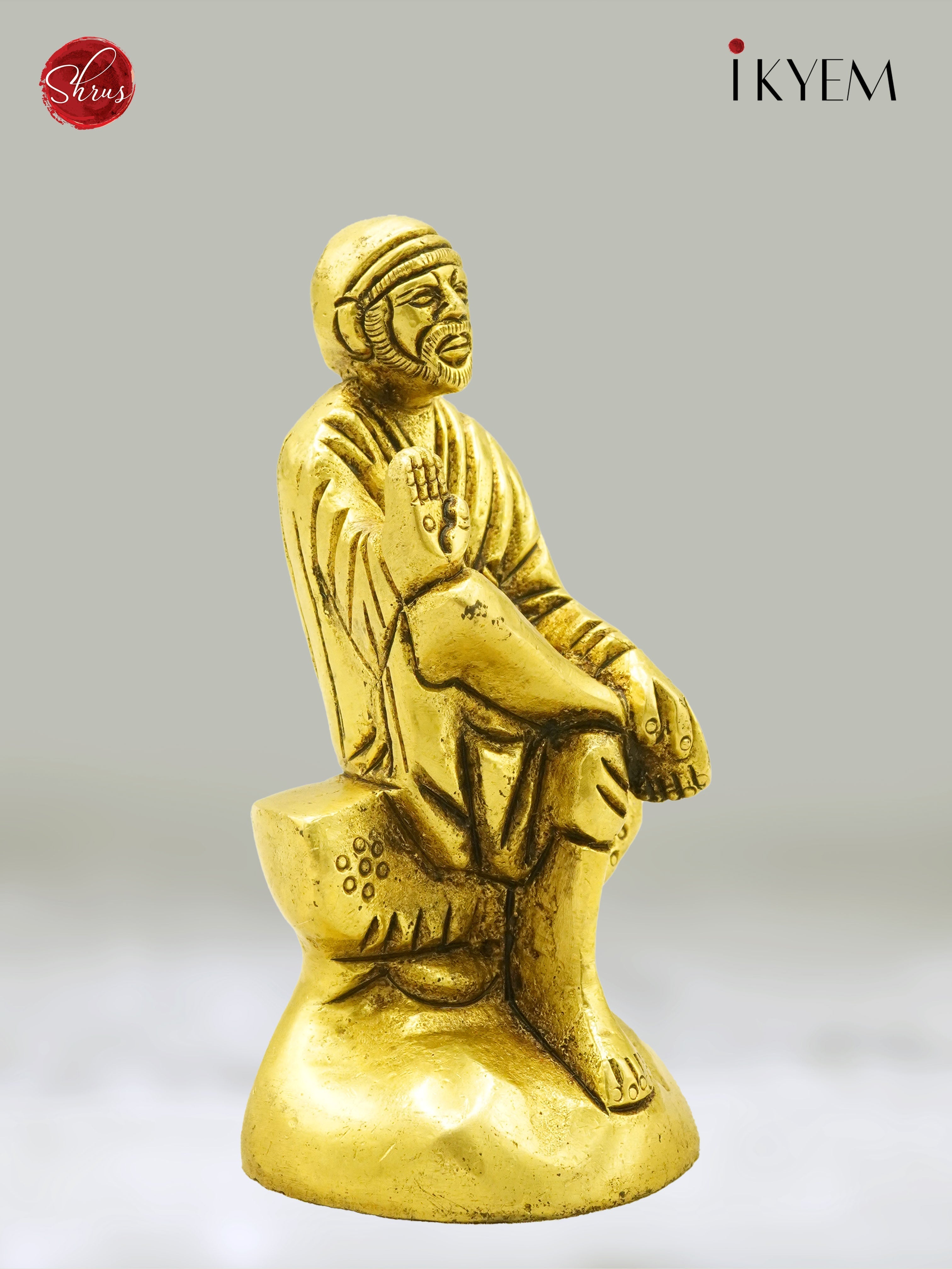 Sai Baba Brass Idol