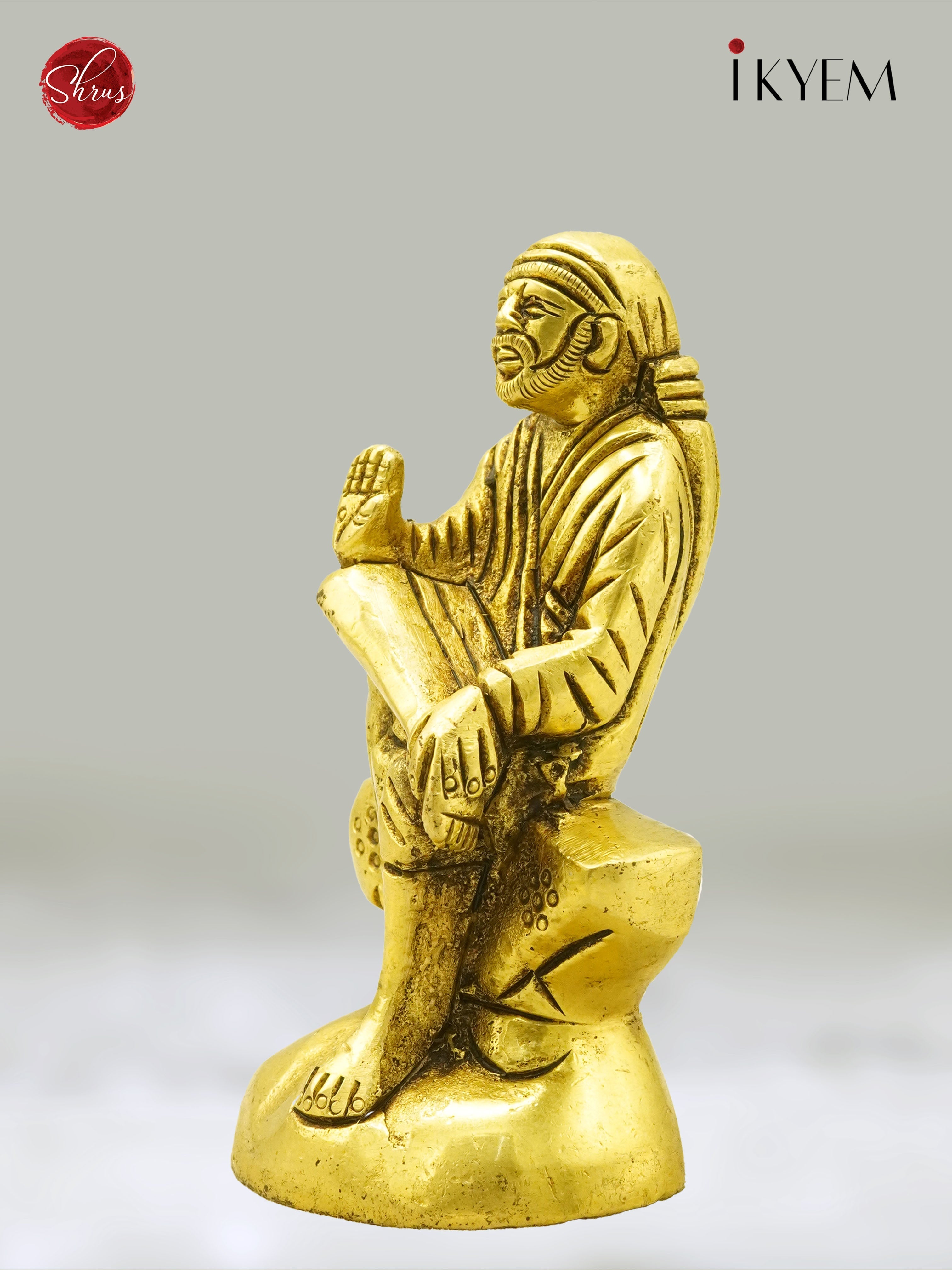 Sai Baba Brass Idol