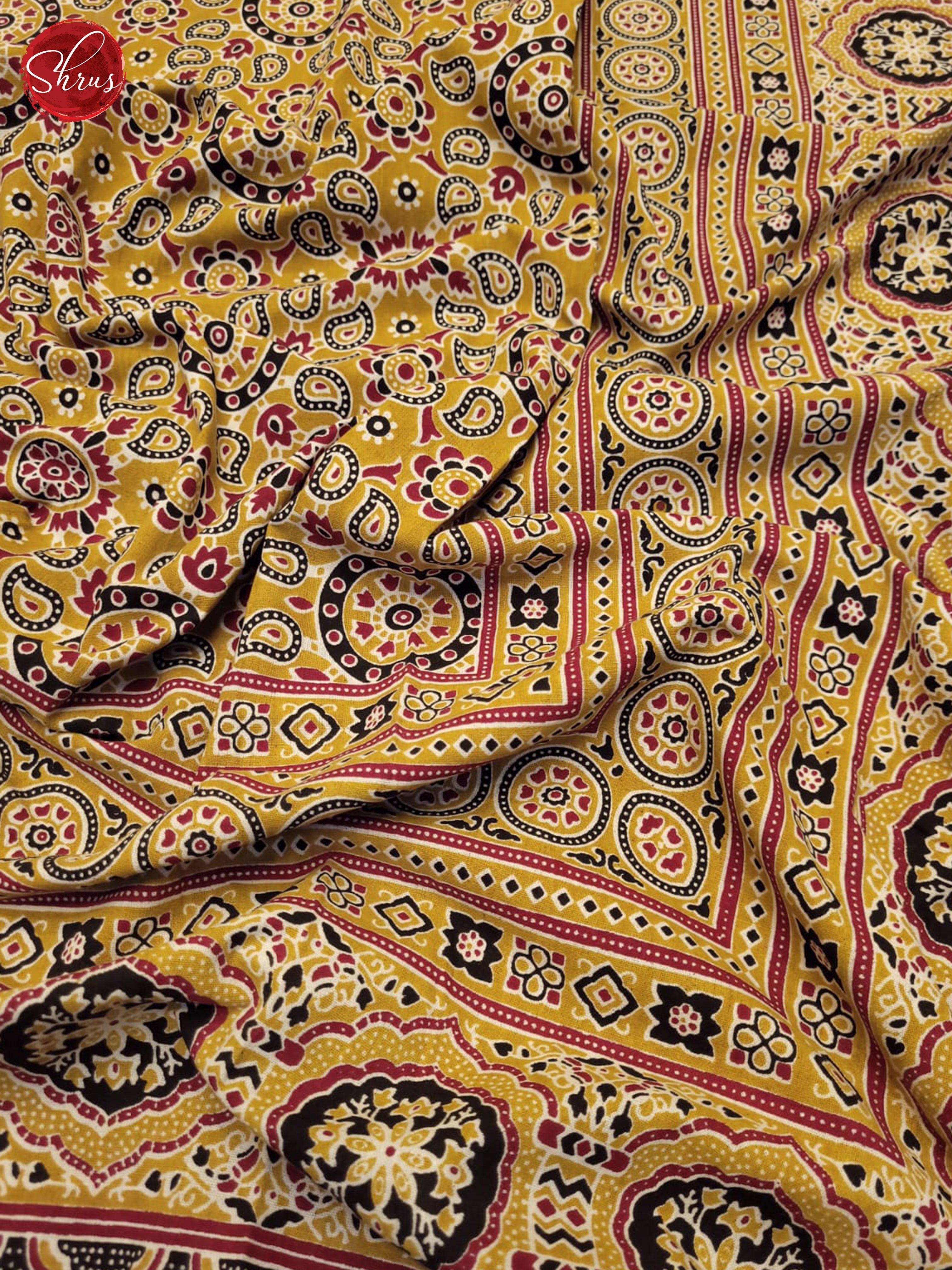 Mustard - Jaipuri Printed Double Bed Spread