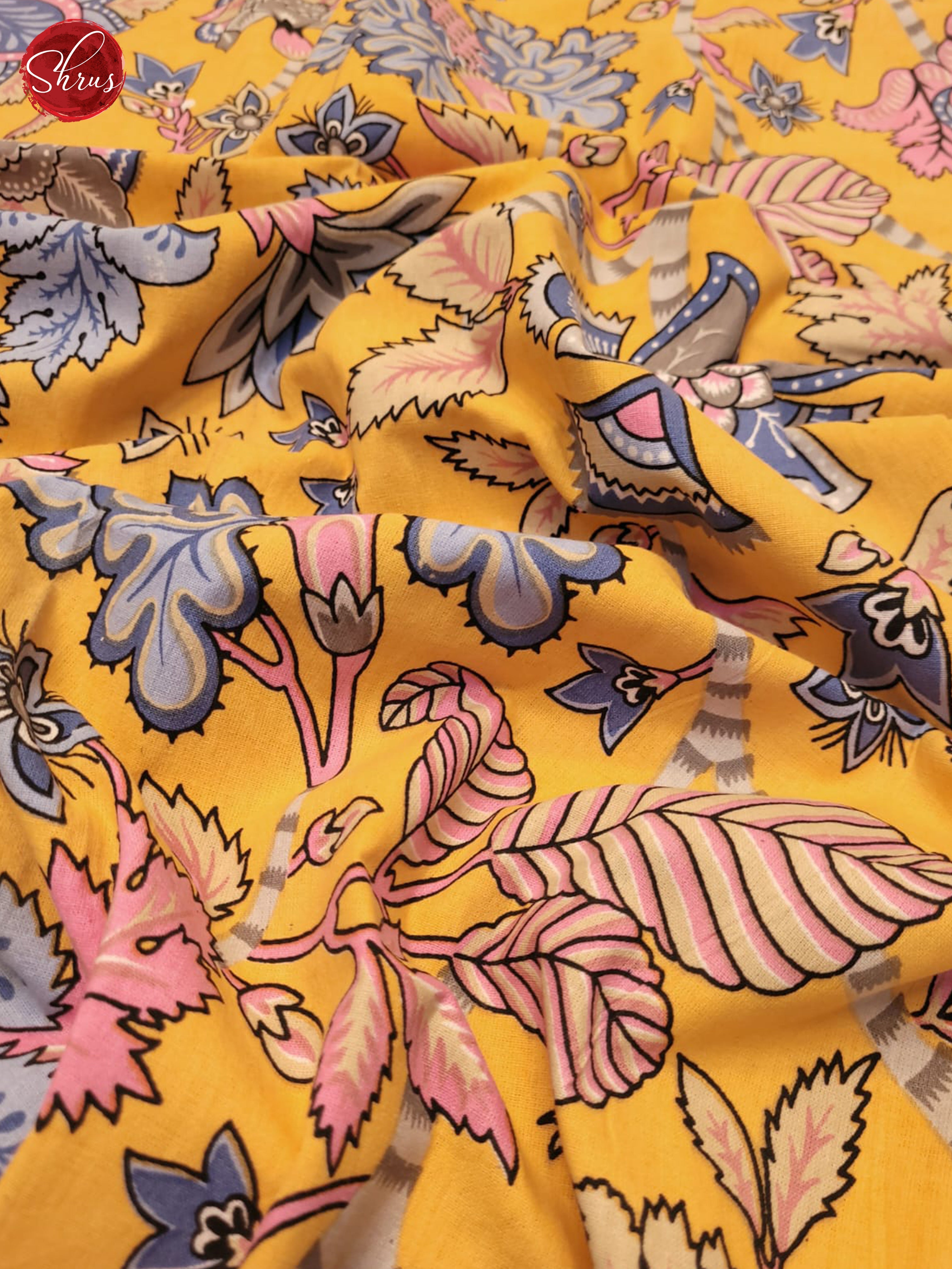 Peach & Pink - Jaipuri Printed Double Bed Spread