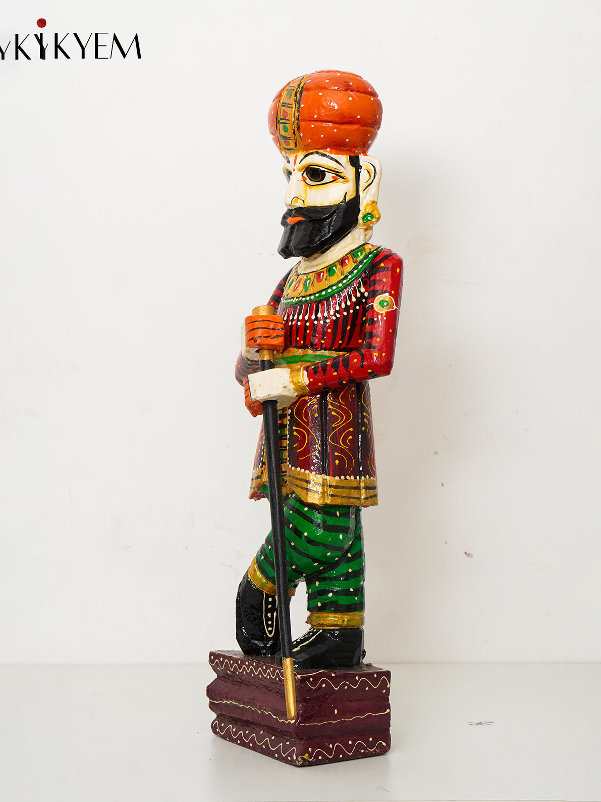 Rajasthani Wooden chokidar (big)