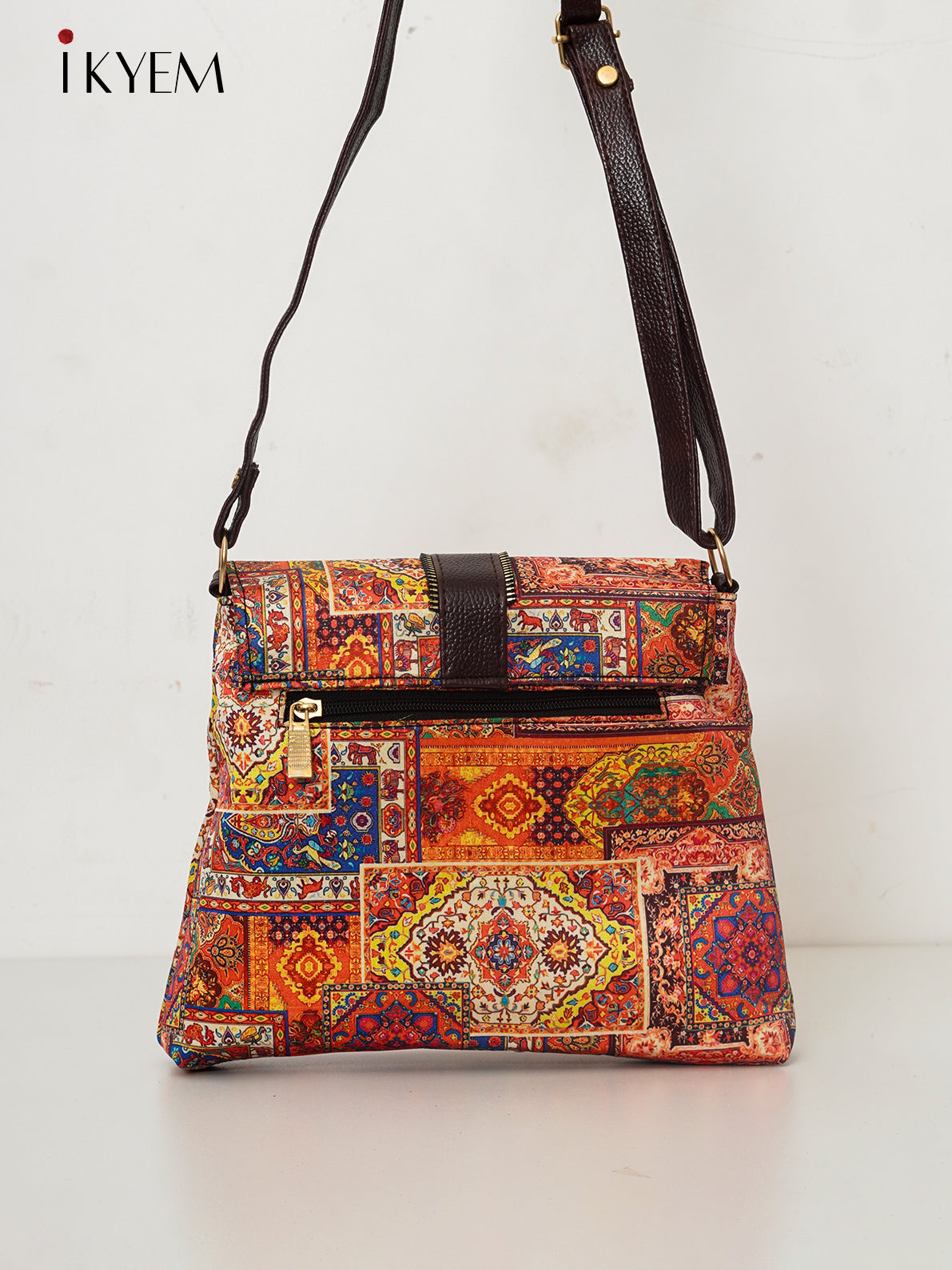 Orange - Ajrakh Handbag