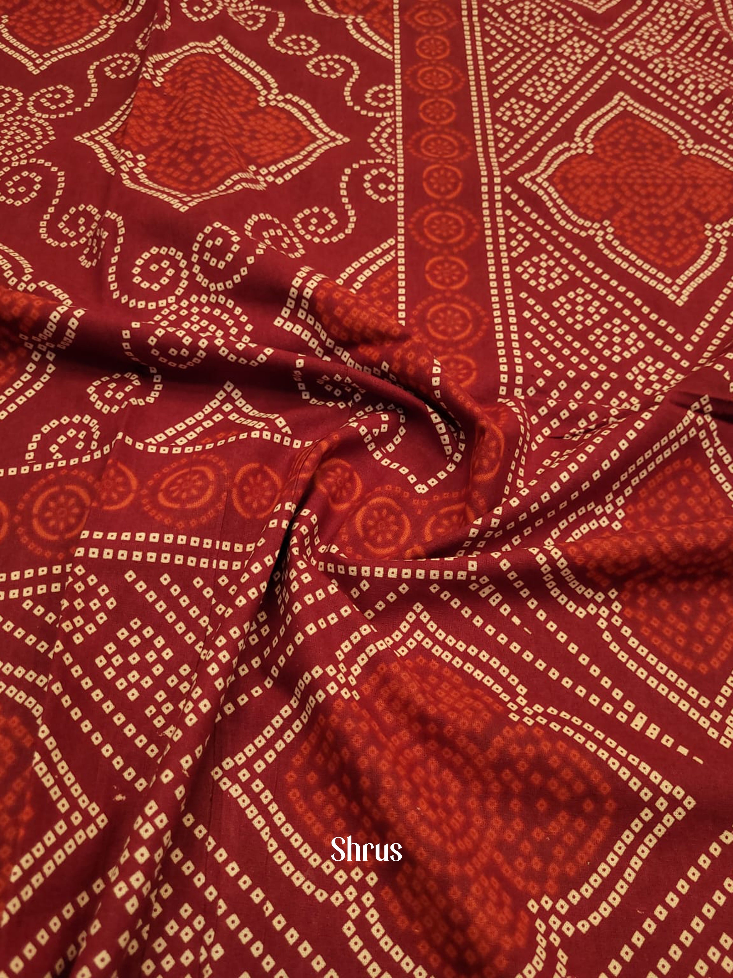 Maroon & Red - Bed Spreads