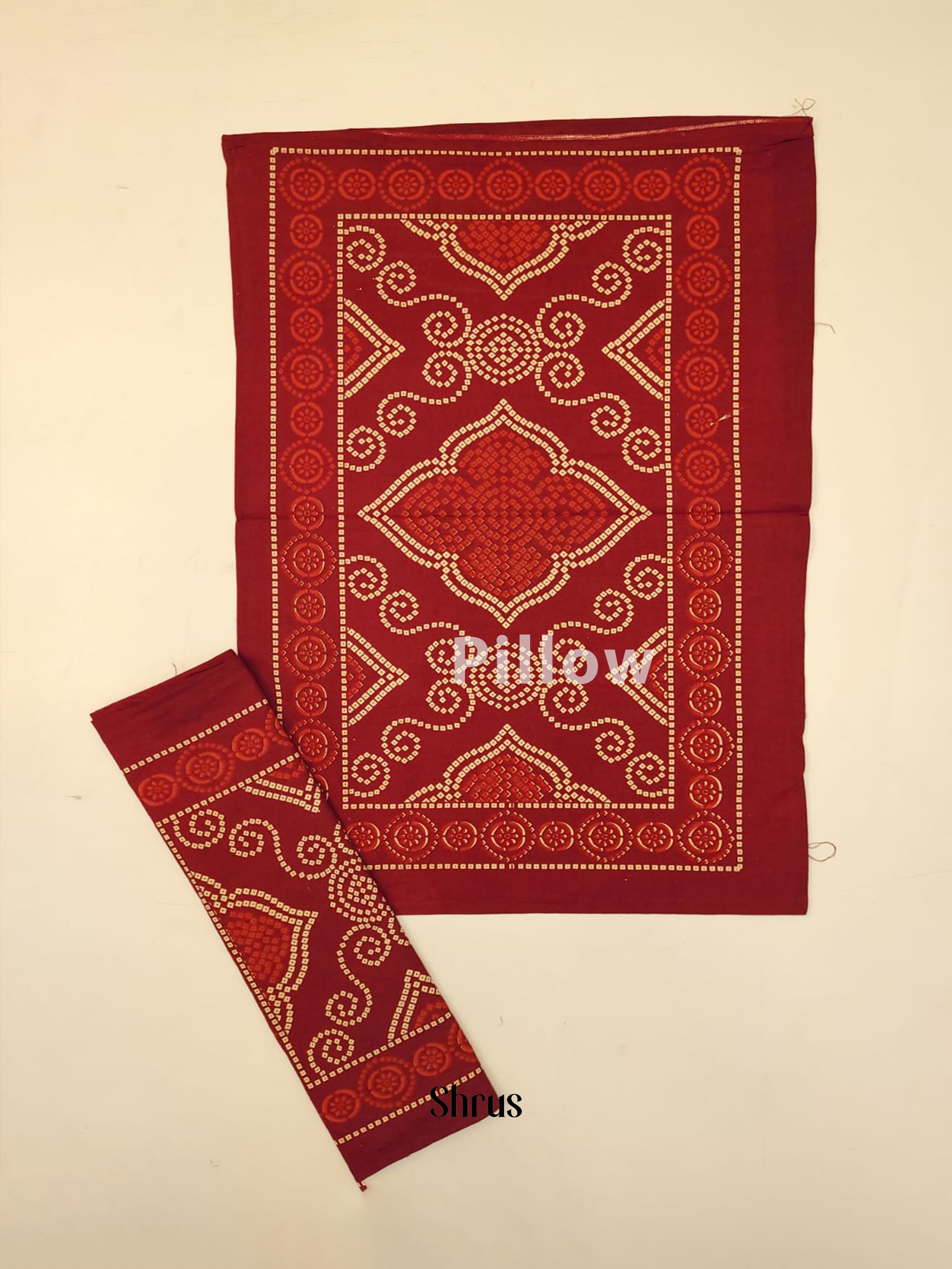 Maroon & Red - Bed Spreads