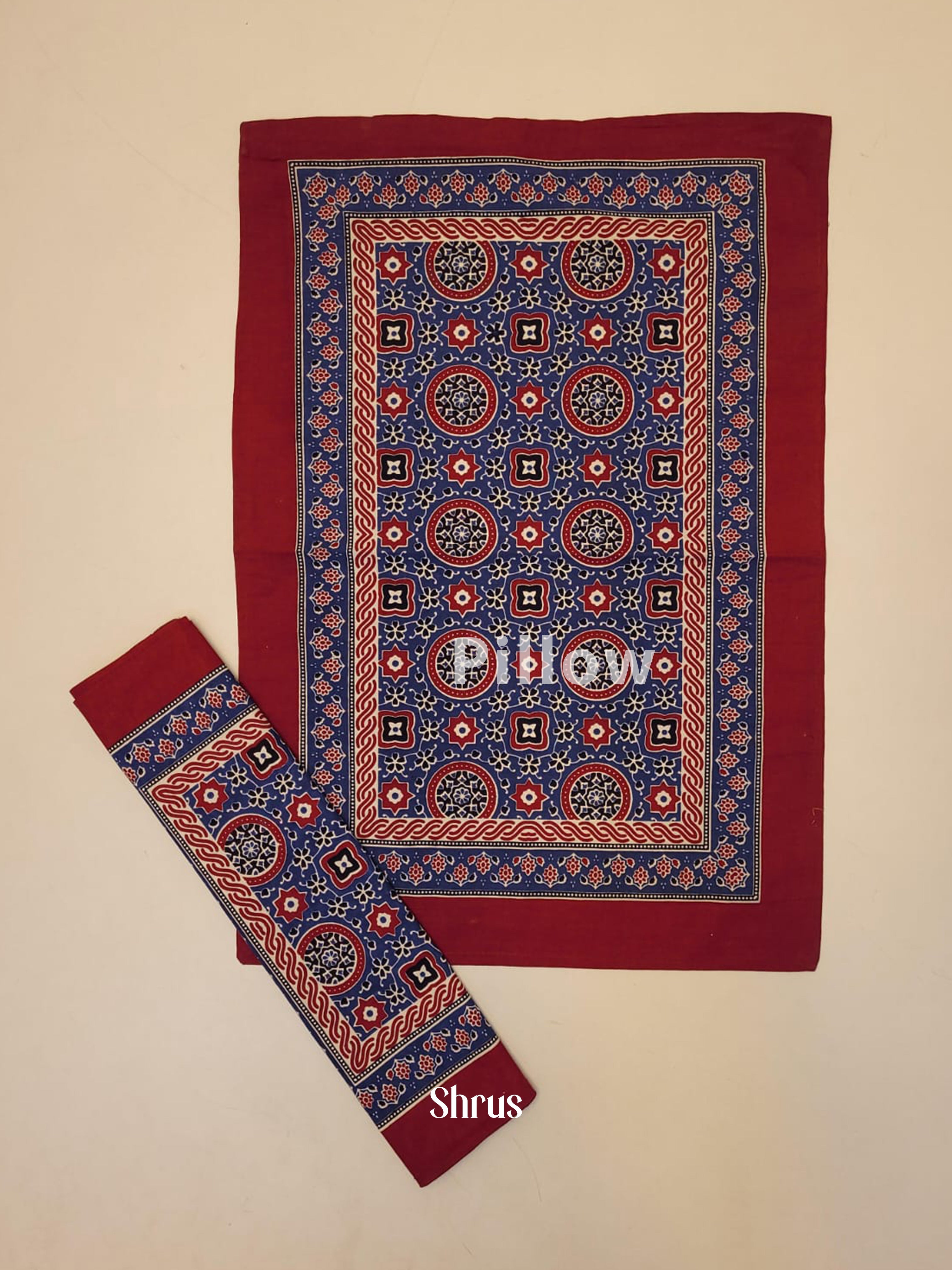Red & Blue - Bed Spreads