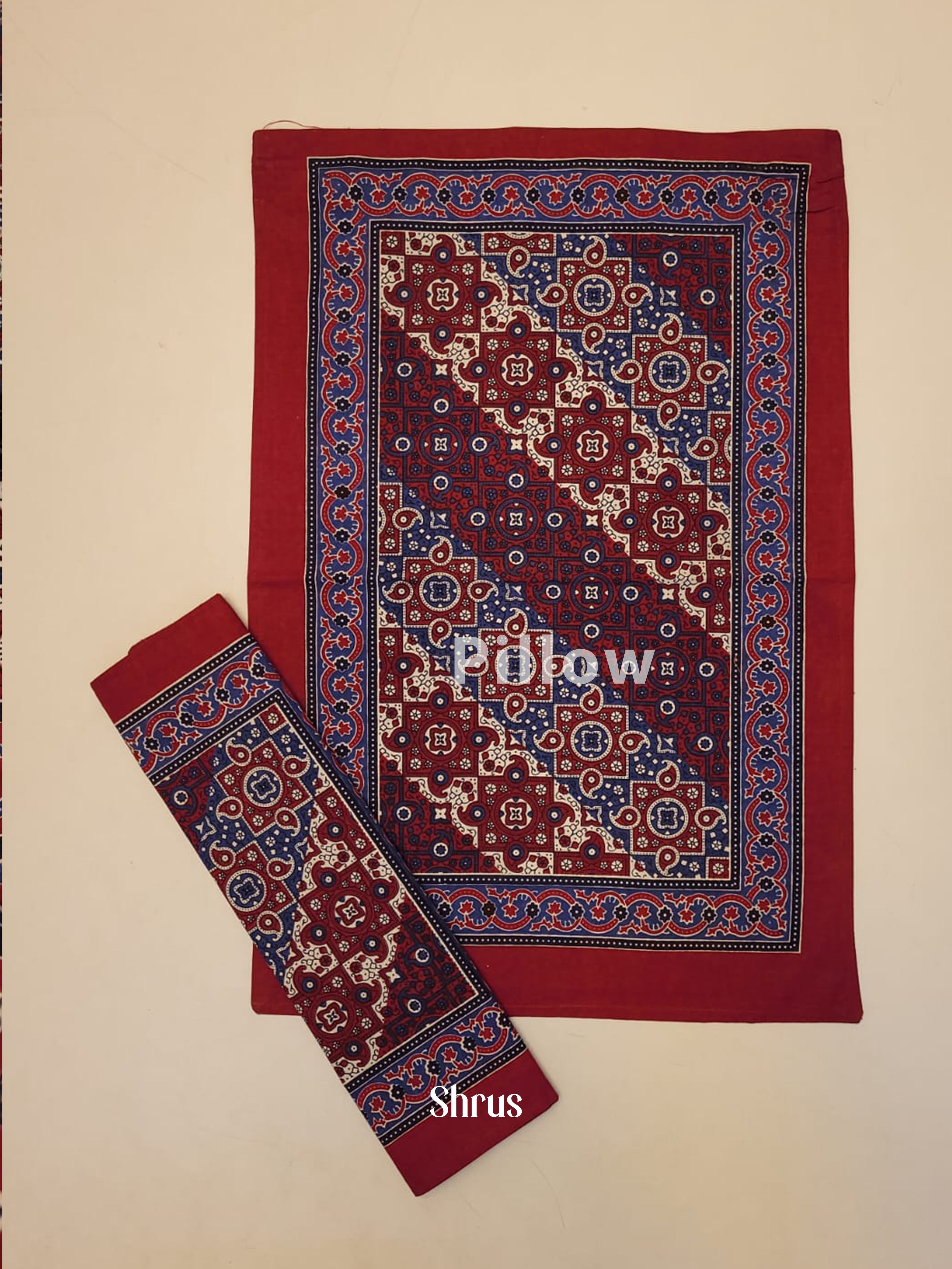 Red & Blue - Bed Spreads