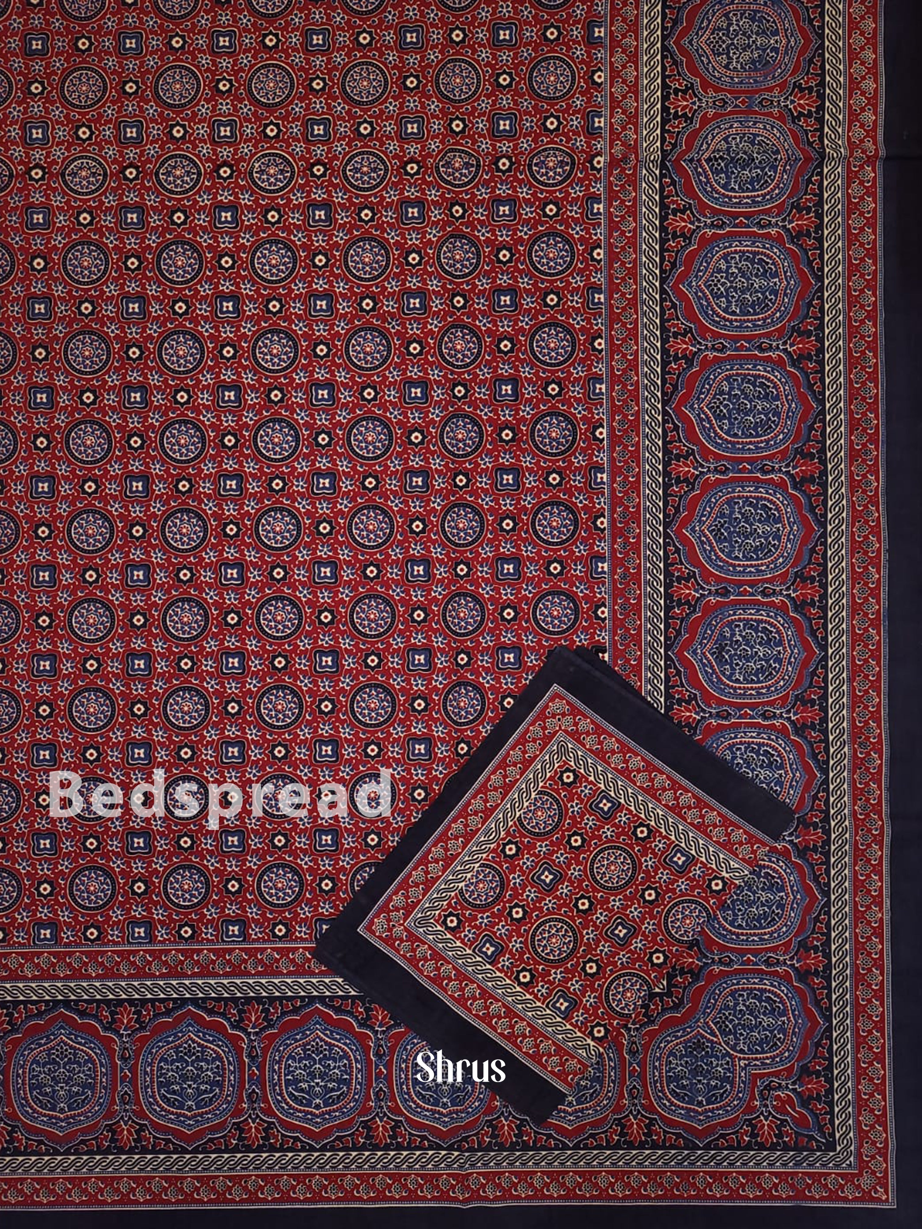 Red & Blue - Bed Spreads