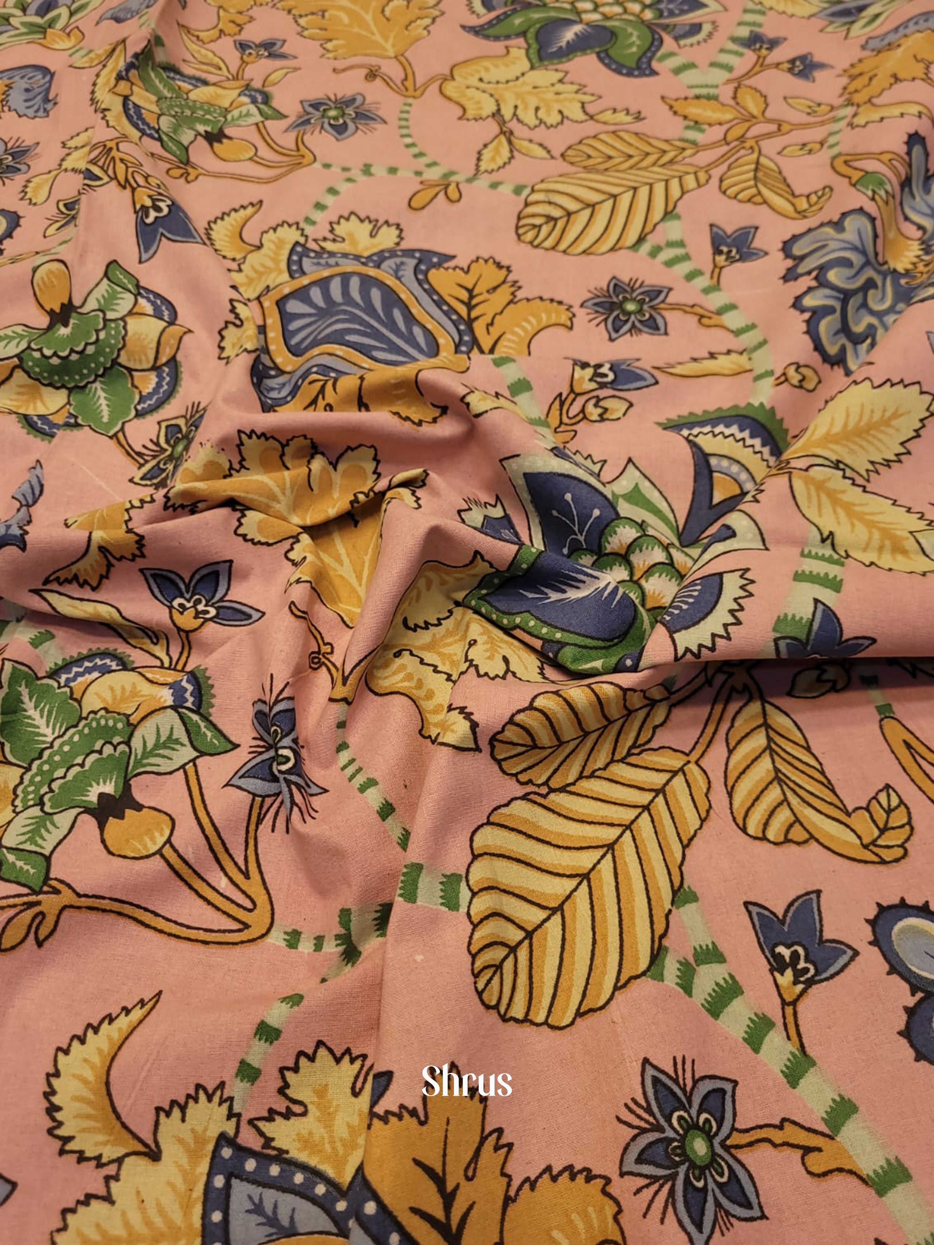 Peach & Blue - Bed Spreads
