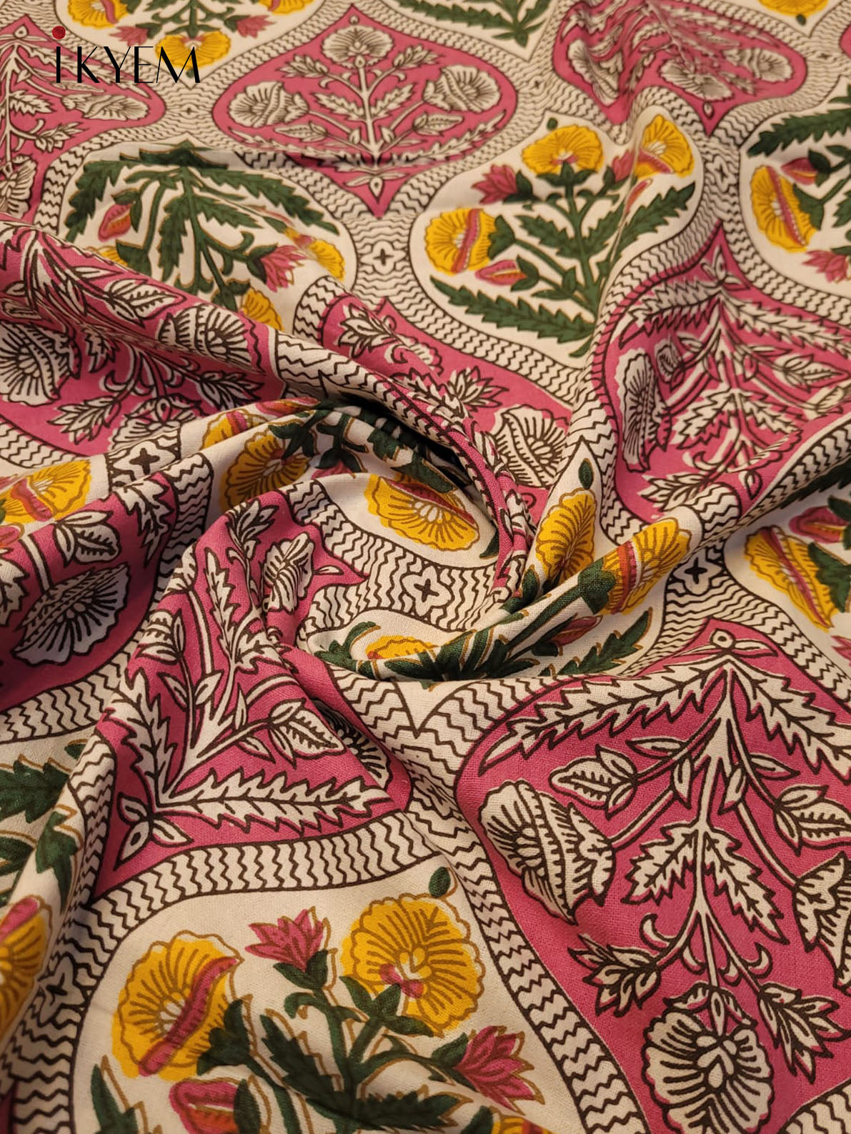 Pink and yellow - Bed Spread
