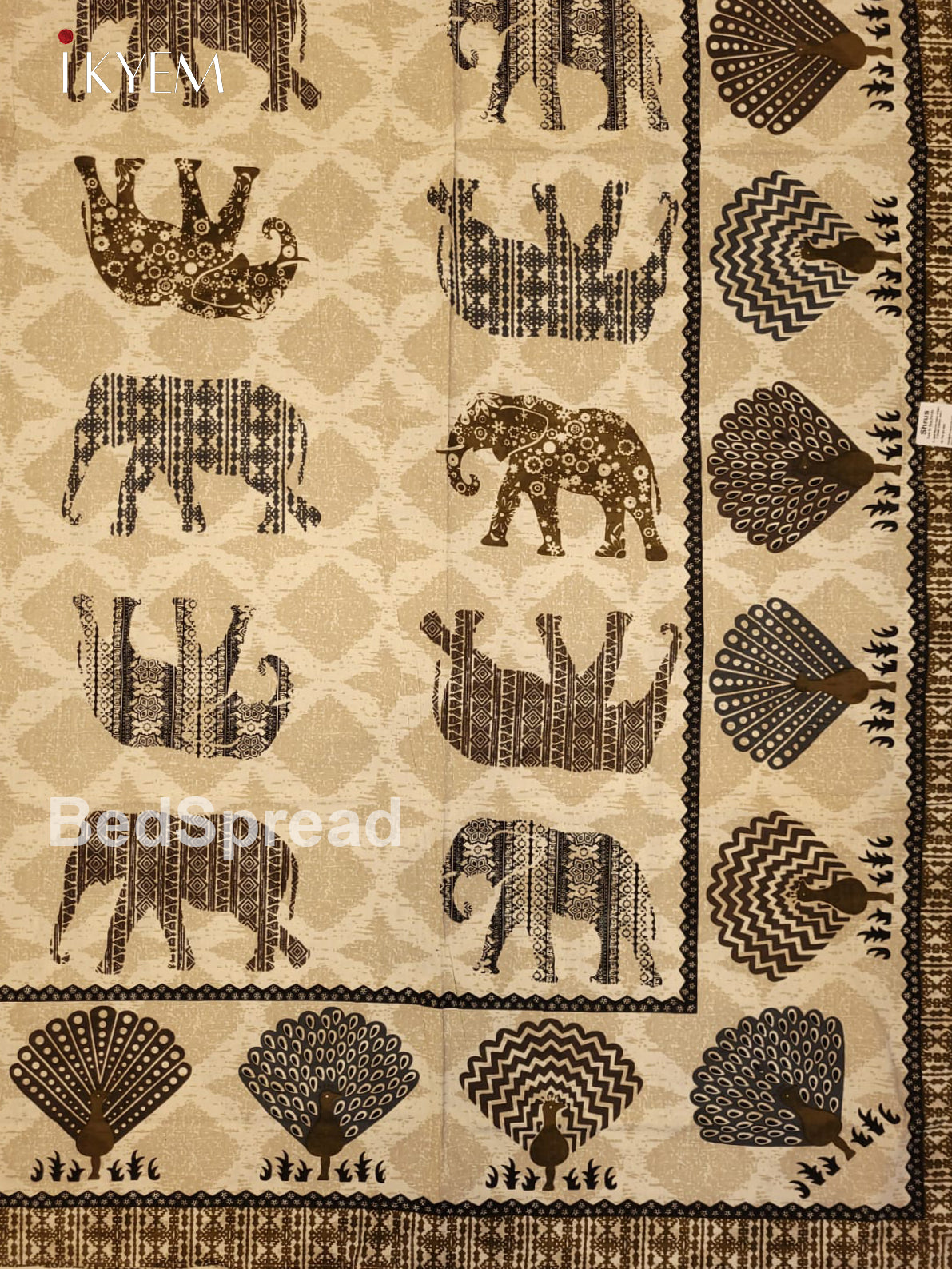 Sandal & Grey - Bed Spread