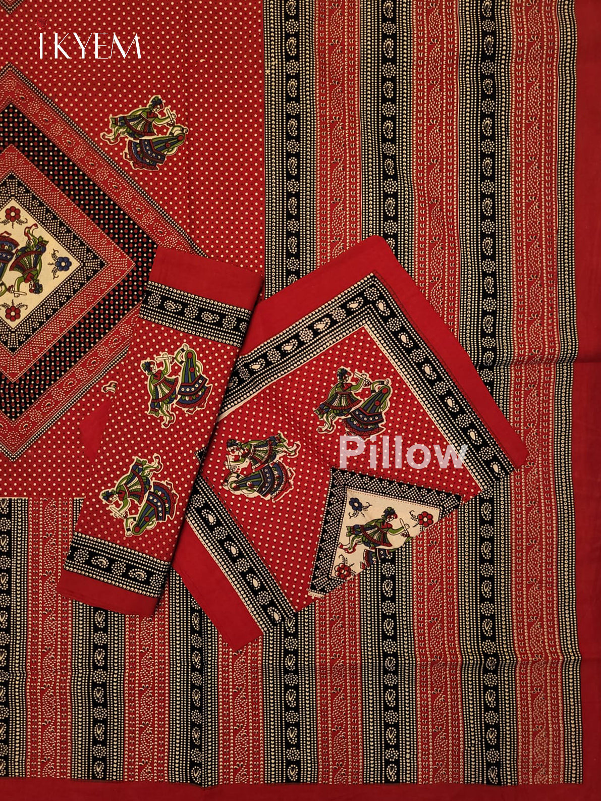 Red & Black - Bed Spread