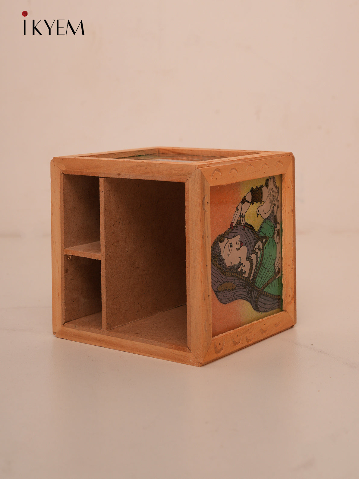 Rajasthani Wooden Pen Stand