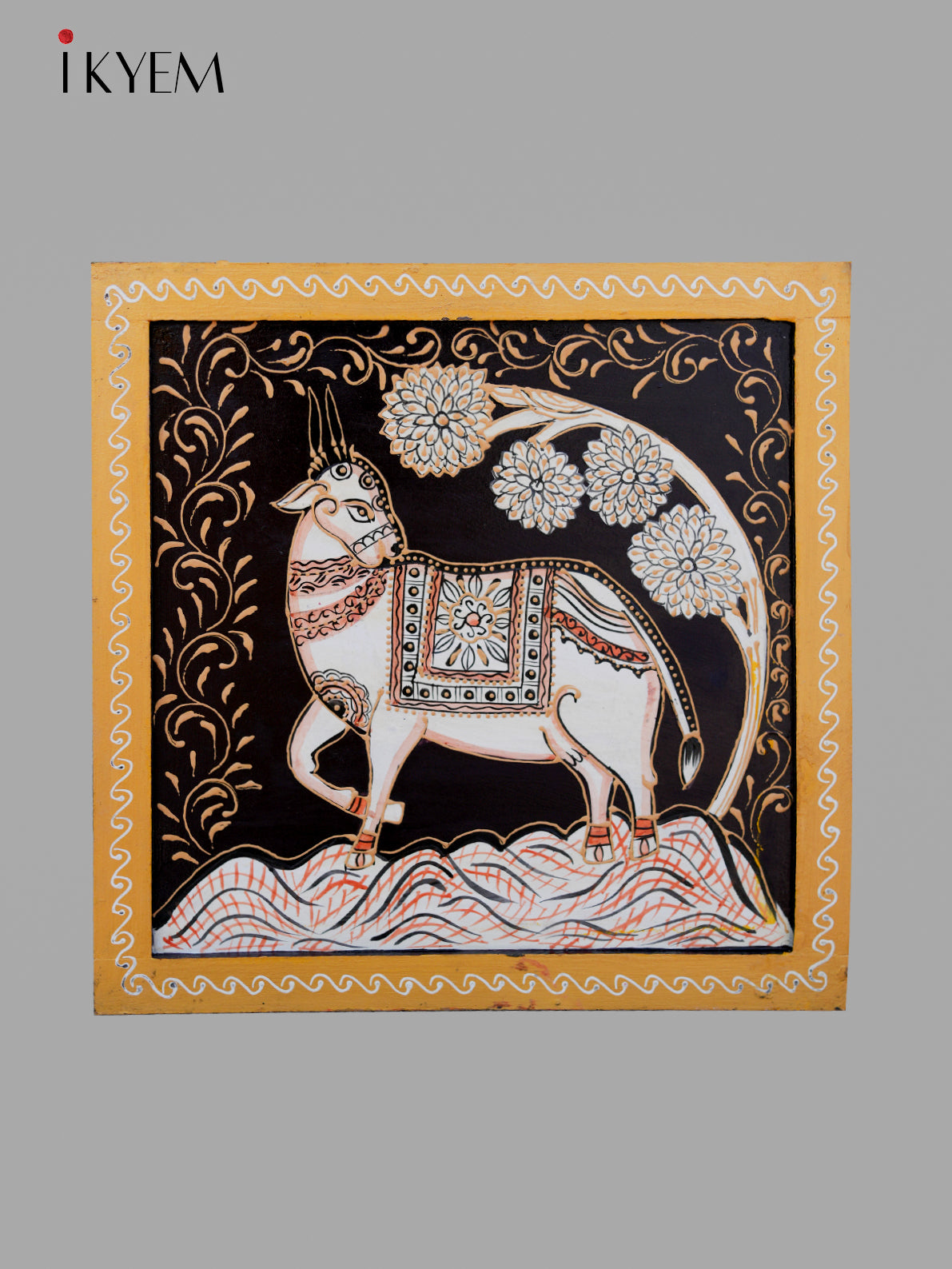 Painting Square Wall Plate