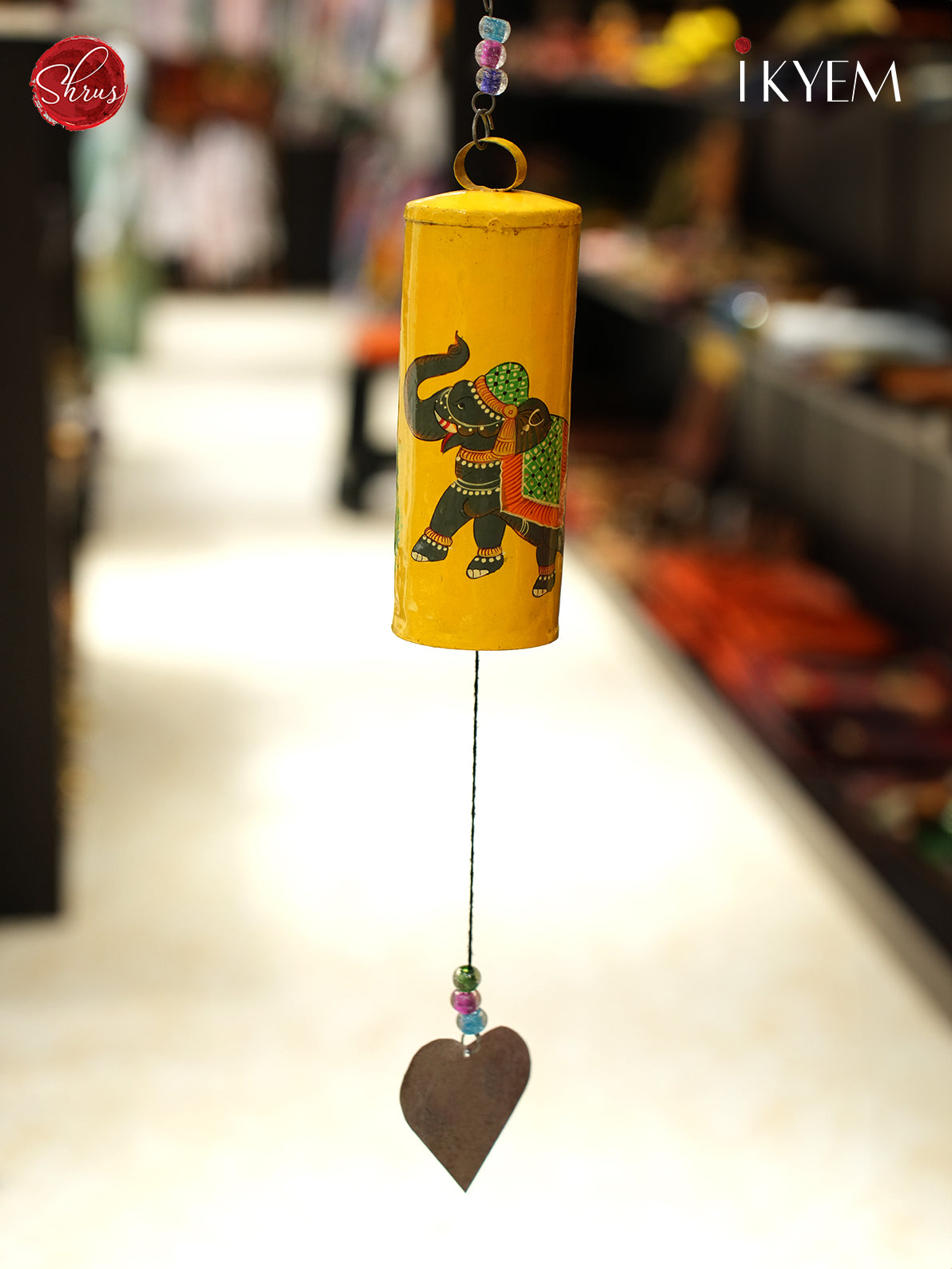 Handmade Yellow Wind Chimes