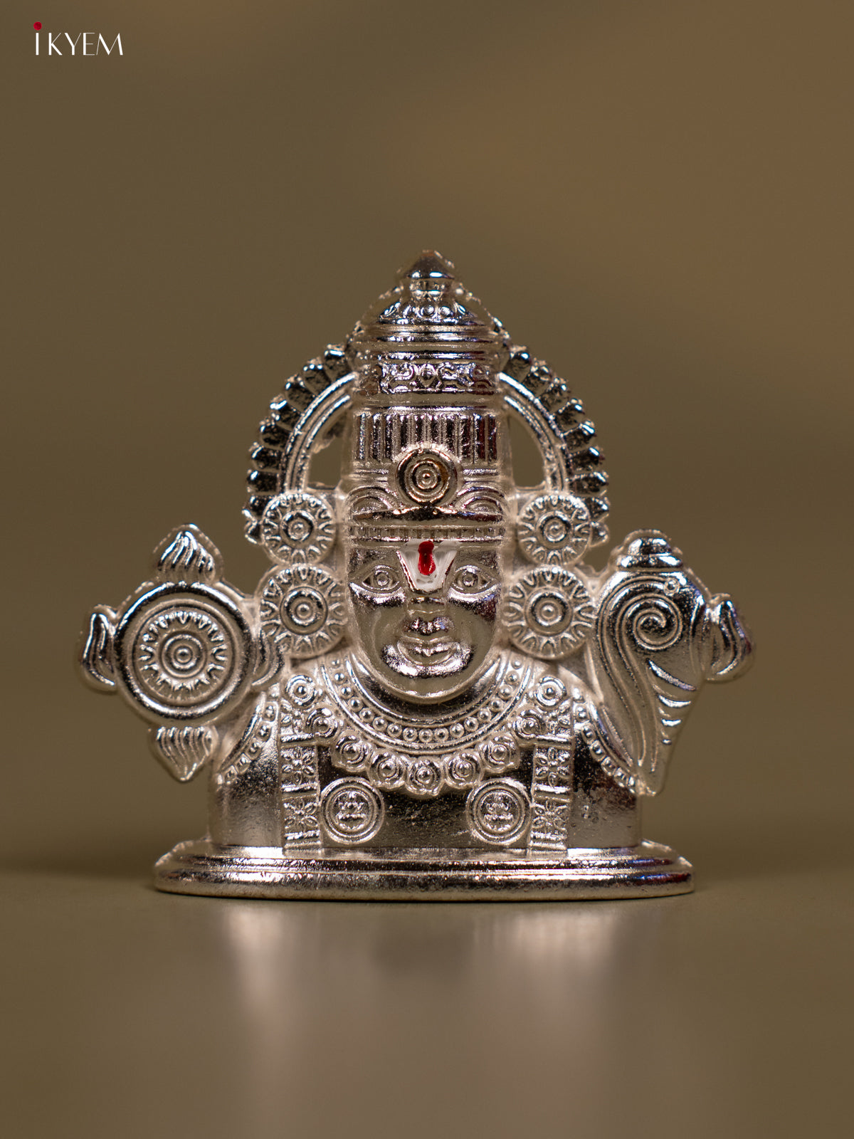 Silver Plated Tirupati Balaji idol