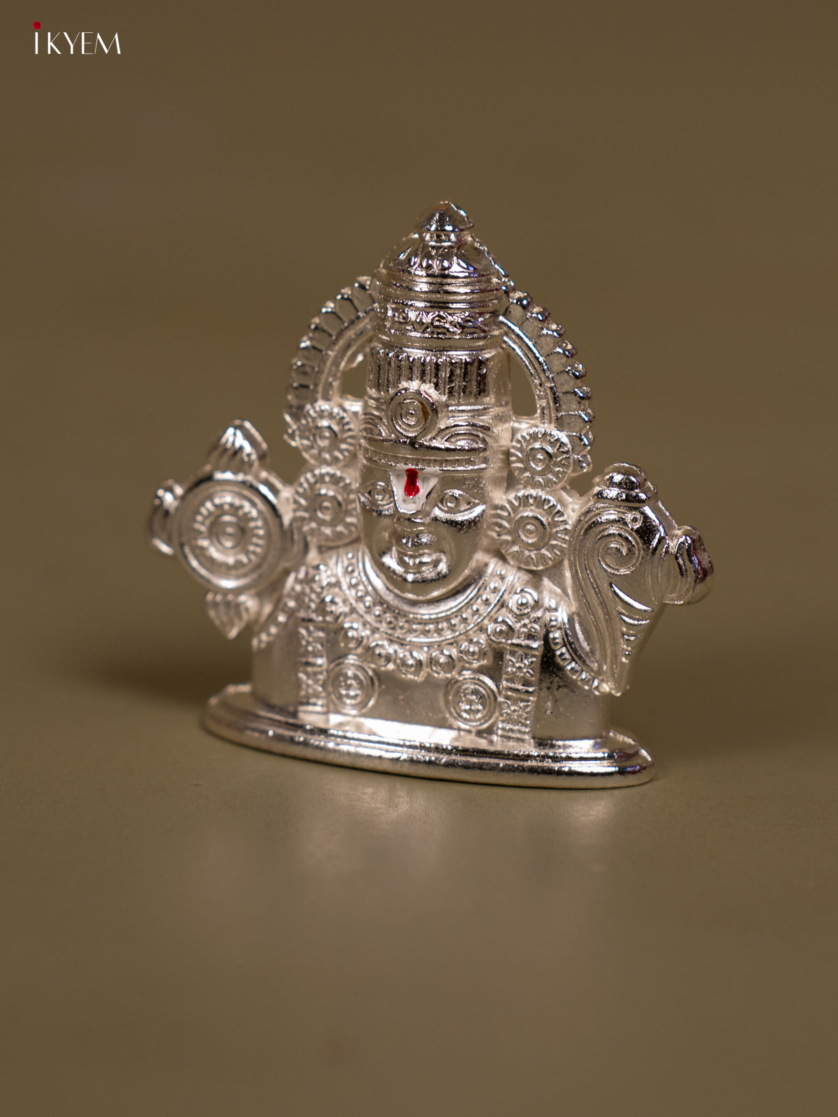Silver Plated Tirupati Balaji idol -1