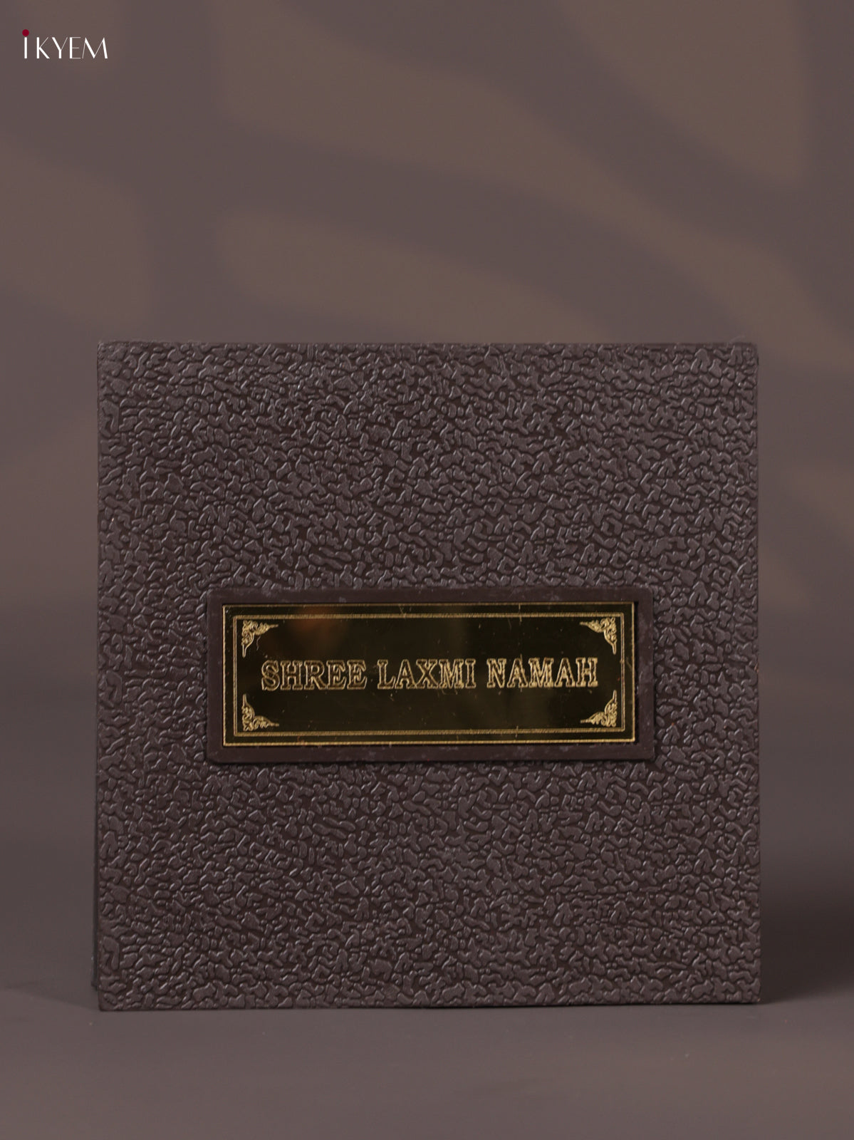 Elegant Dark Color Paduka Box With Goddess Lakshmi Picture & Footprints 3