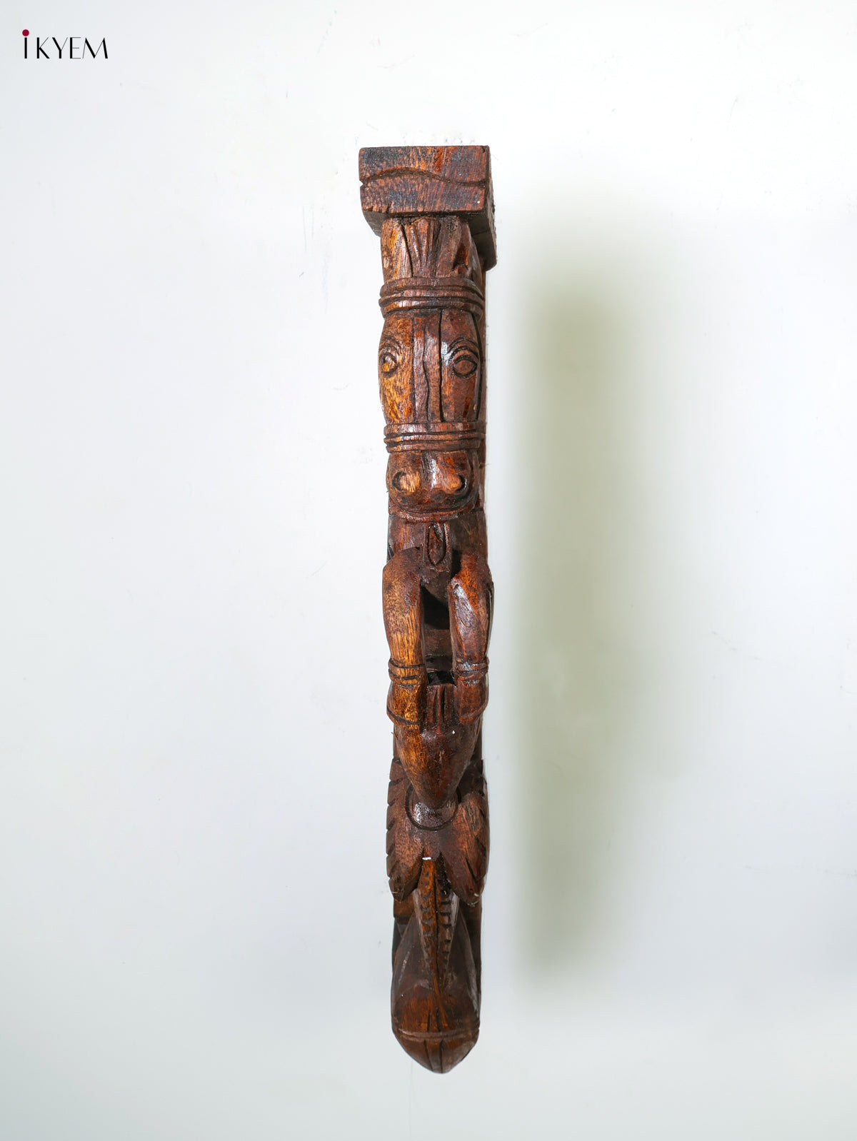 Exquisite Hand Carved Horse & Parrot Wooden Wall Bracket Set 2