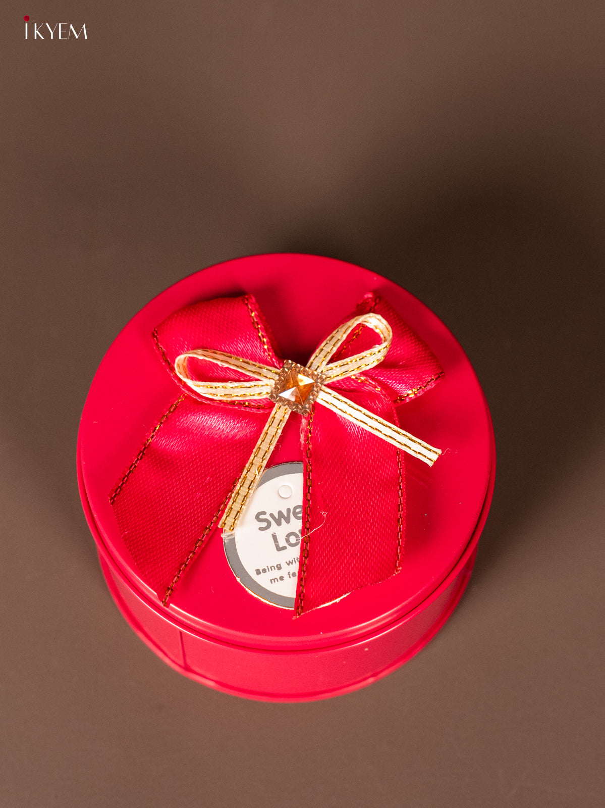 Exquisite Pink Round Gift Box