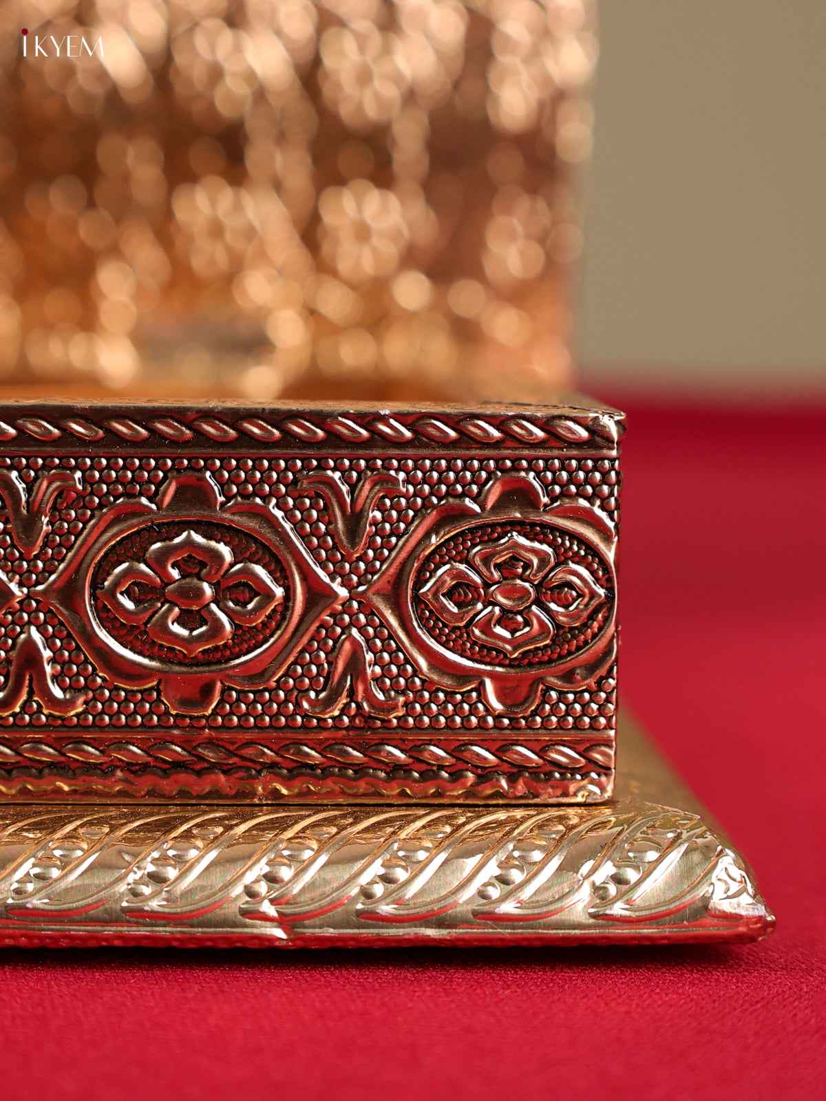 Gorgeous Wooden Dry Fruit Box With Peacock Design 2