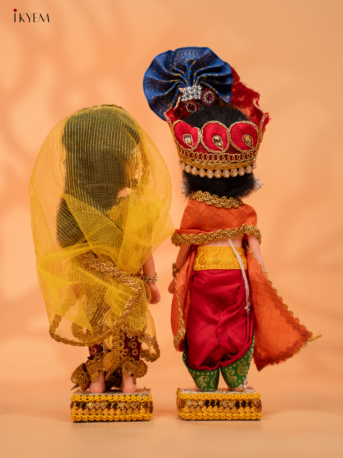 RADHA KRISHNA - Golu Display Doll - 10 inch - KC28148