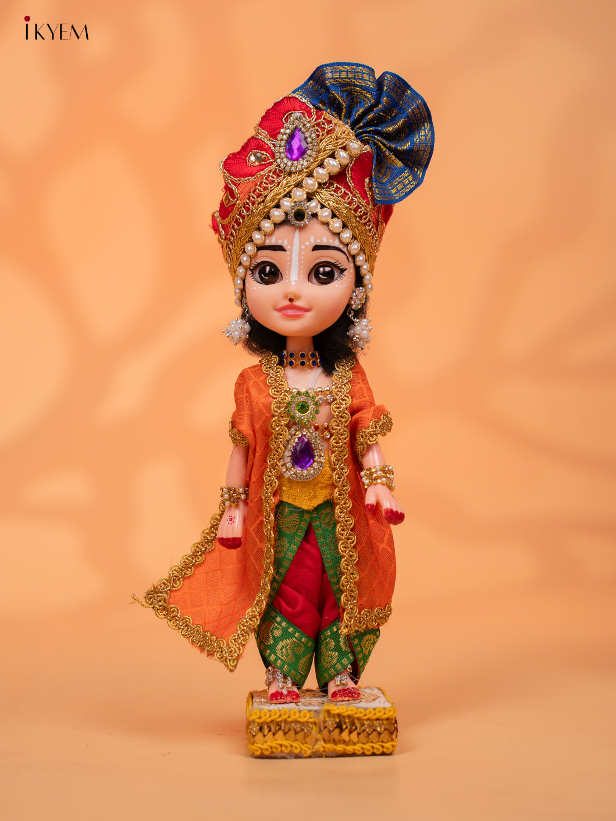 RADHA KRISHNA - Golu Display Doll - 10 inch - KC28148