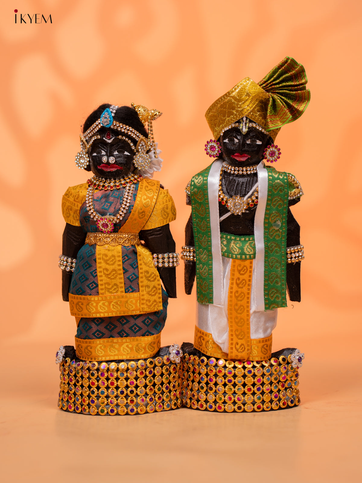 IYENGAR STYLE MARAPACHI - Golu Display Doll - 9 inch - KC28161