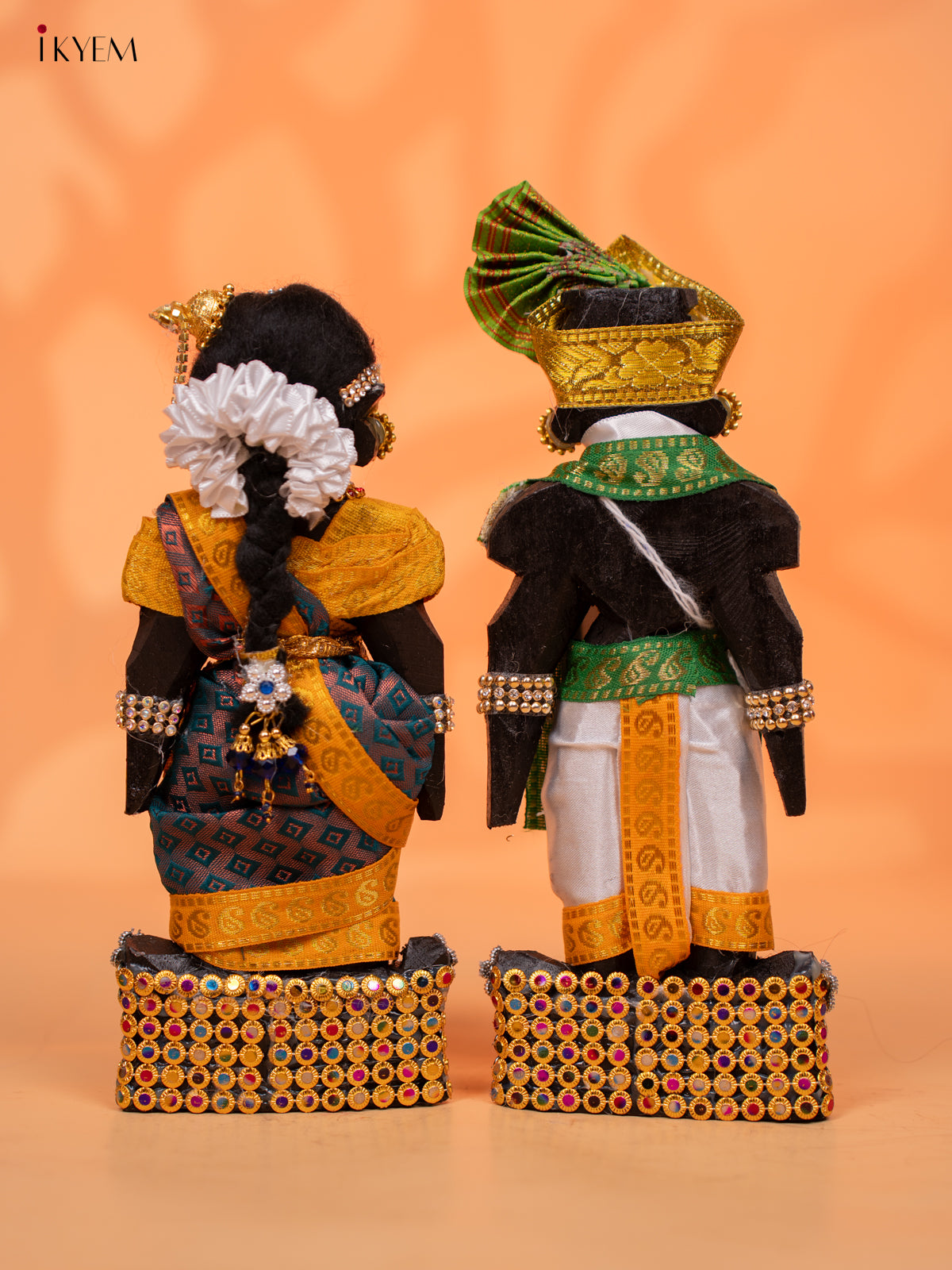 IYENGAR STYLE MARAPACHI - Golu Display Doll - 9 inch - KC28161