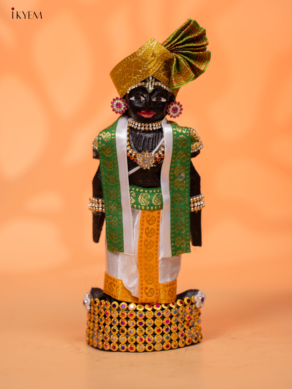 IYENGAR STYLE MARAPACHI - Golu Display Doll - 9 inch - KC28161