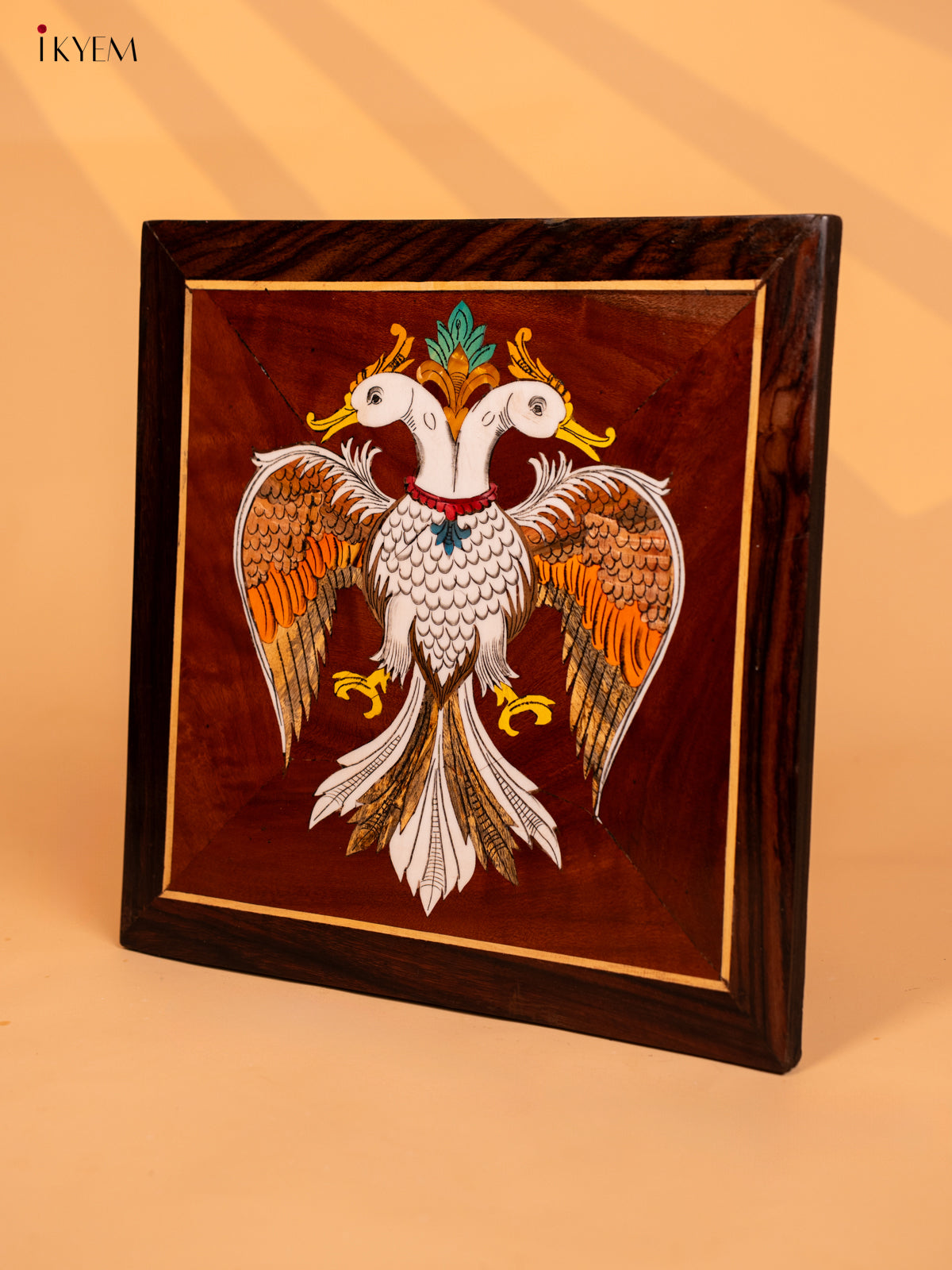 Mysore Rosewood Panel-Gandaberunda - KD02120