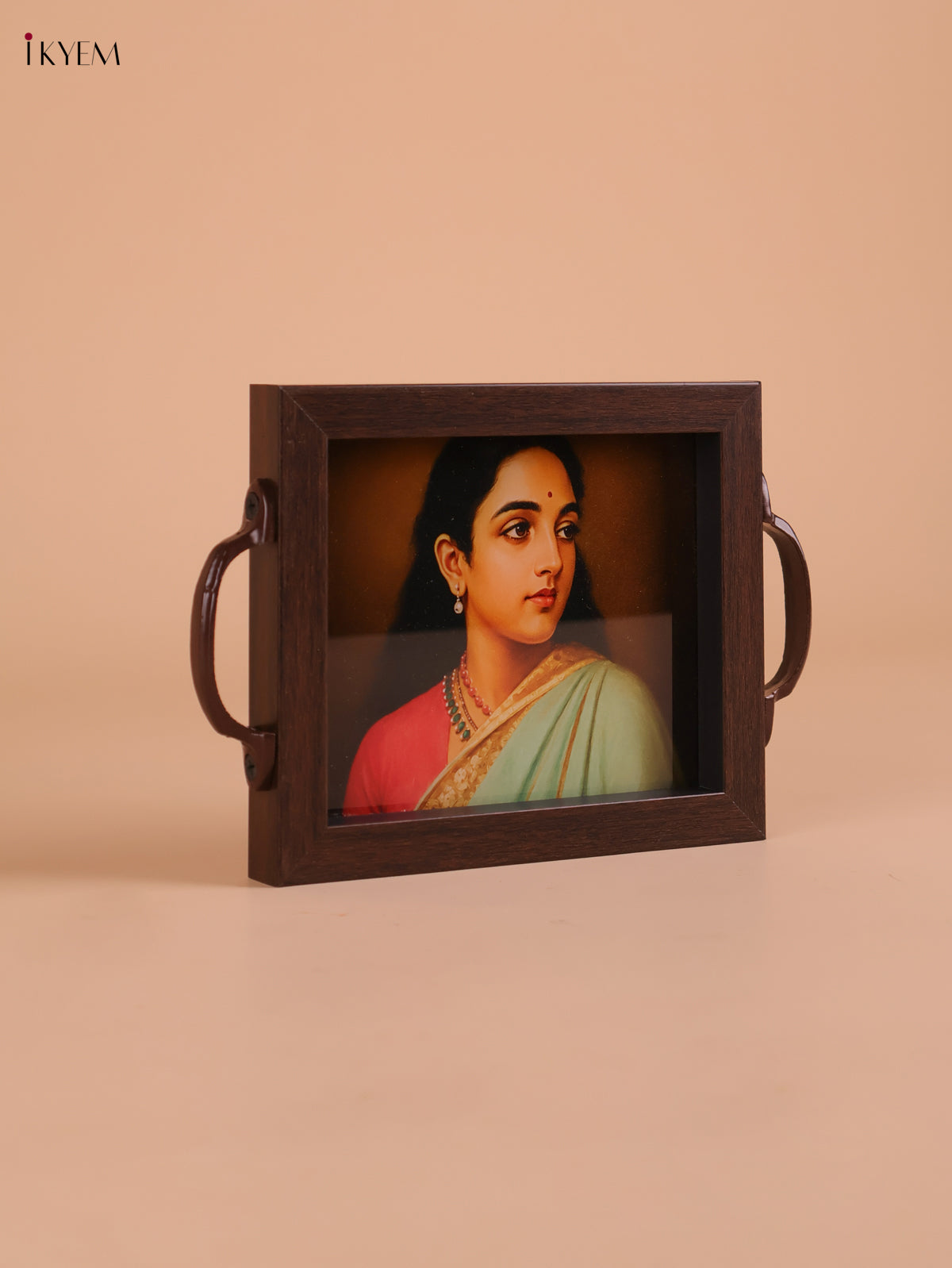 Ravi Varma Indian Women Printed Tray(8x5.5)