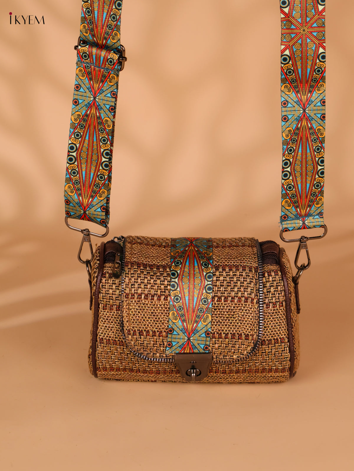 Printed sling bag - Sandal