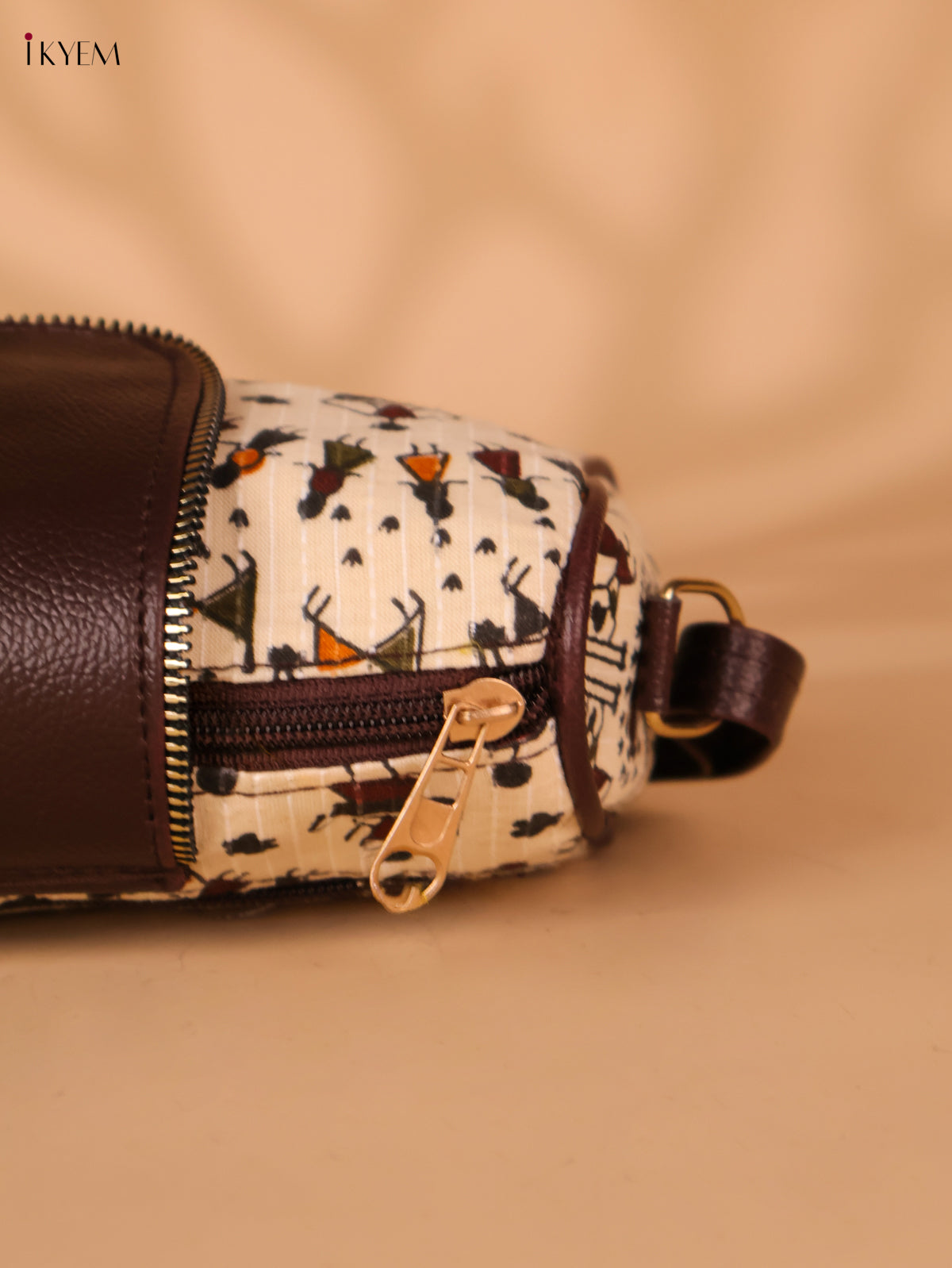 Printed warli design - Cream