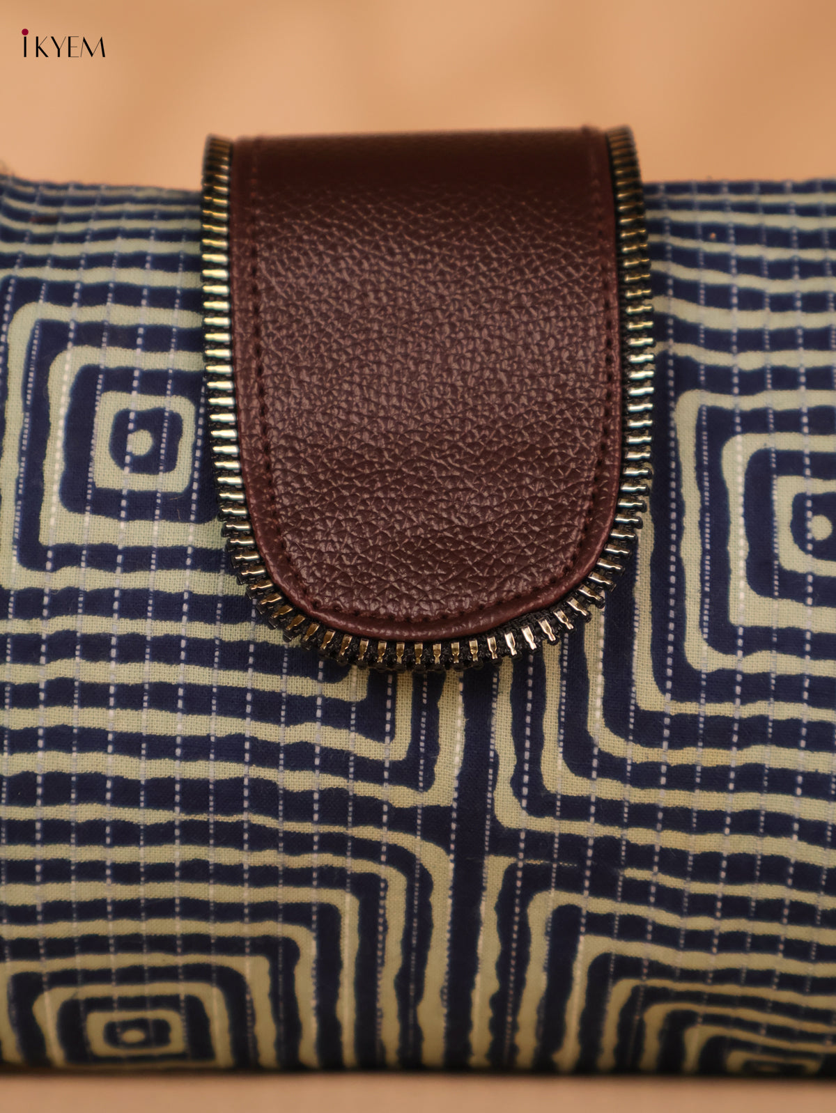 Printed Sling Bag -Blue