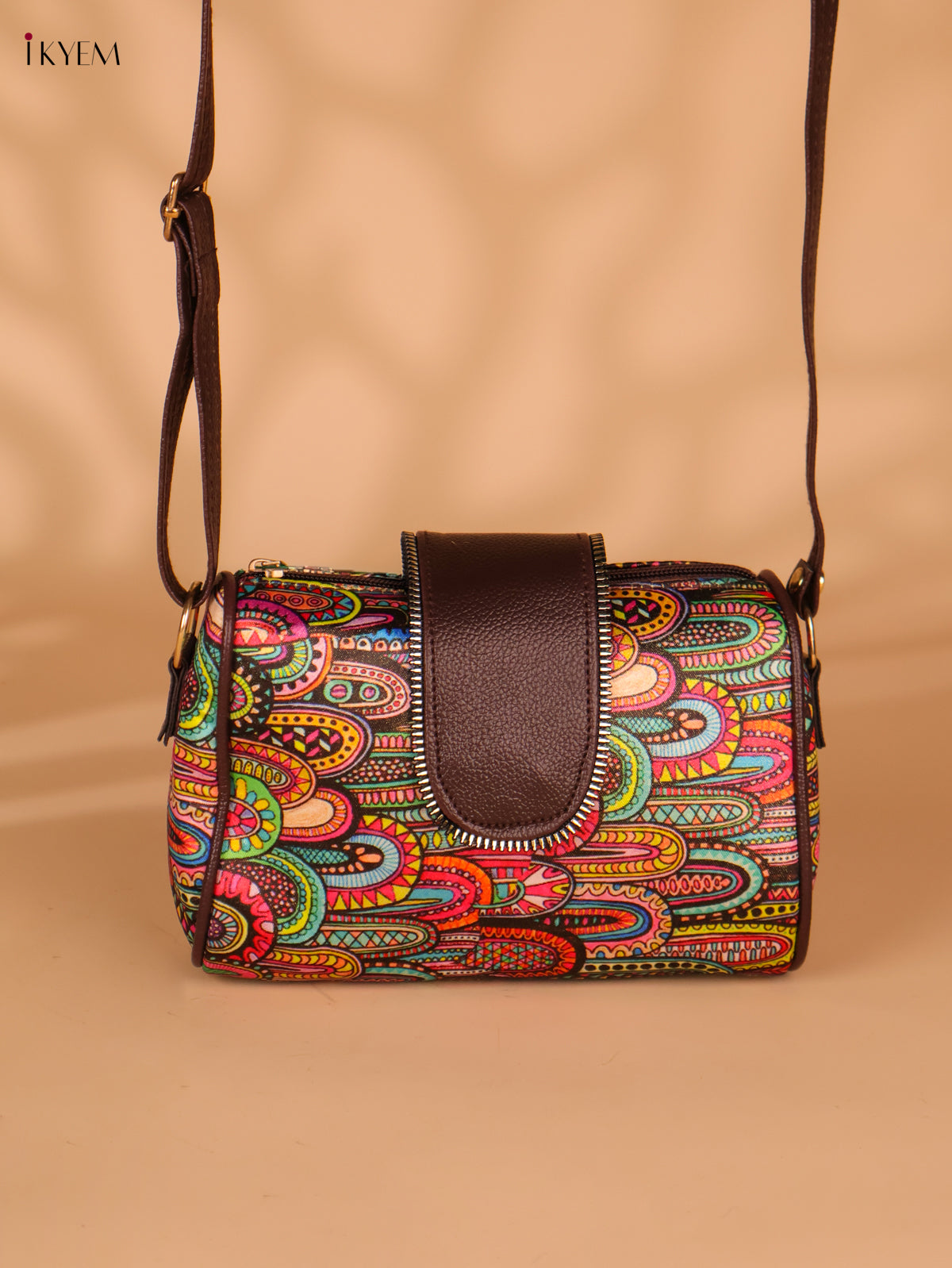 Printed Sling Bag -Multi colour