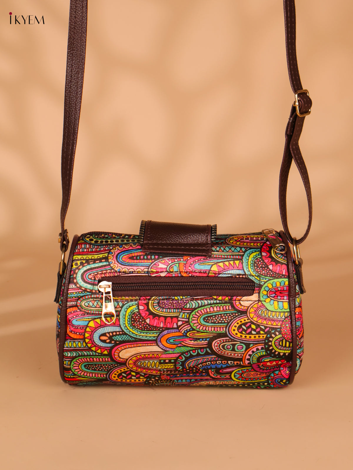 Printed Sling Bag -Multi colour