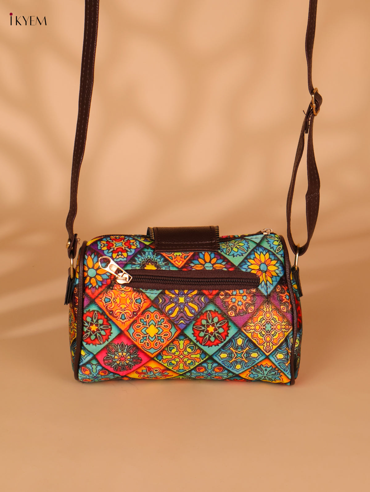 Printed Sling Bag -Multi colour