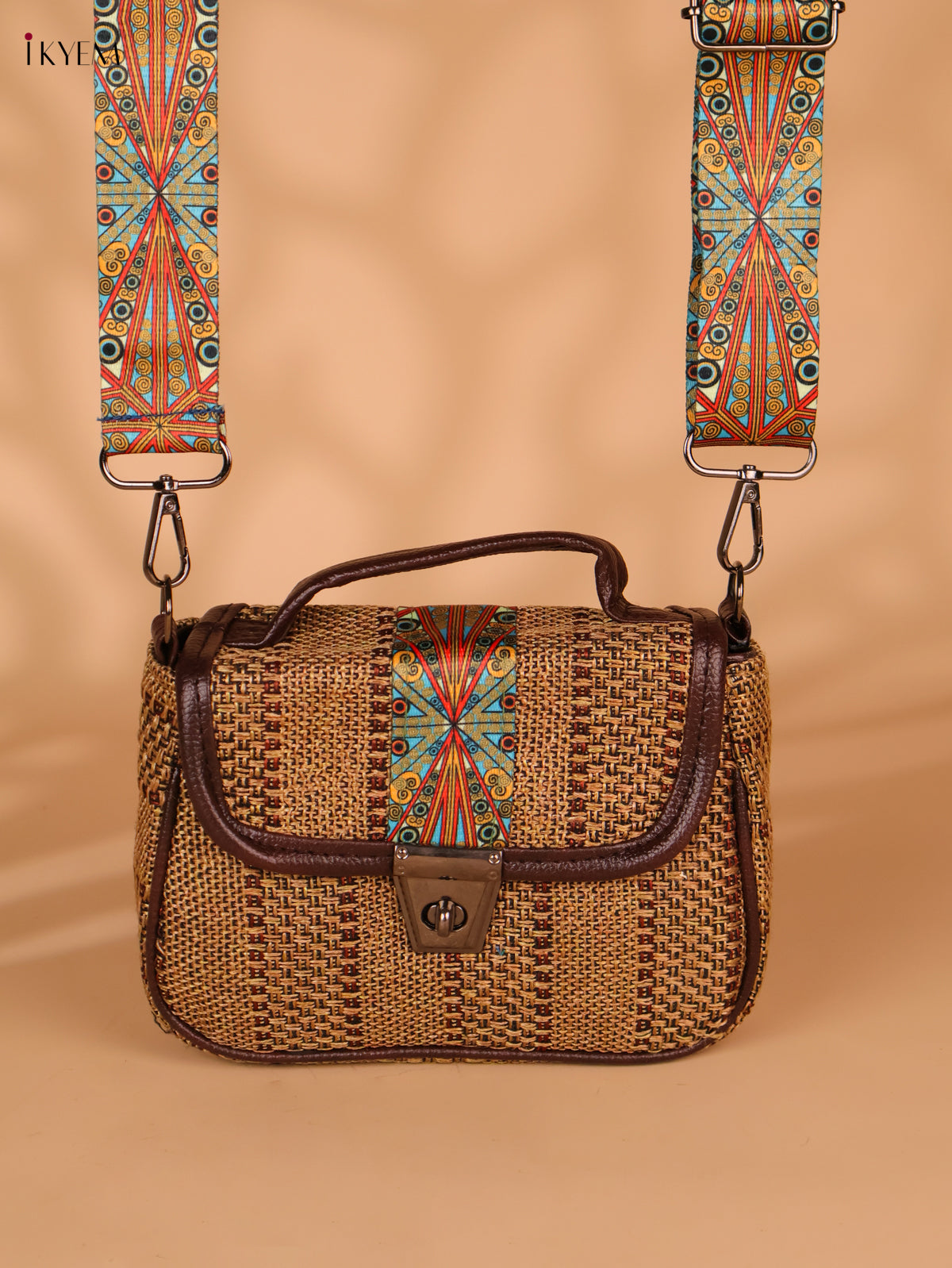 Printed sling bag - Sandal
