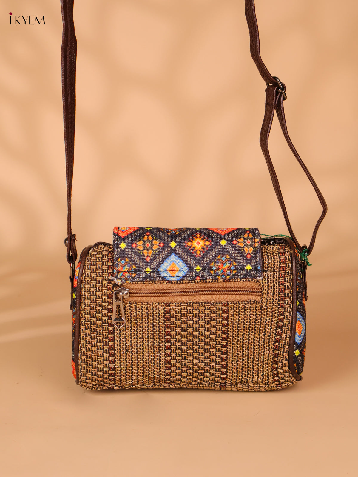 Printed sling bag - Sandal