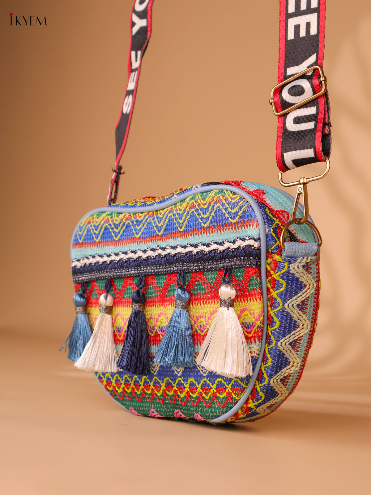Printed sling bag - Multicolour