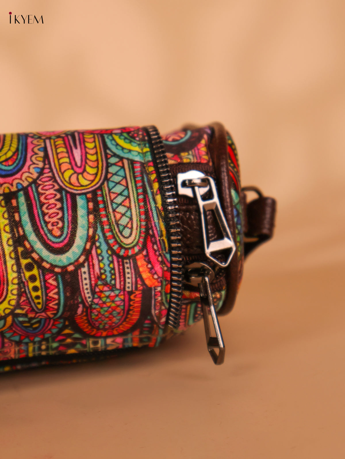 Printed cotton Sling Bag– Multicolour