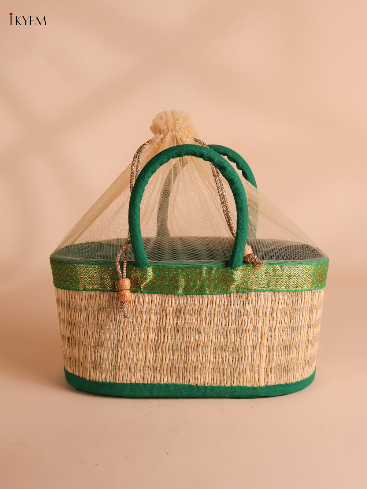 Potli Korai Basket-Green(6x9)-KEJ06009