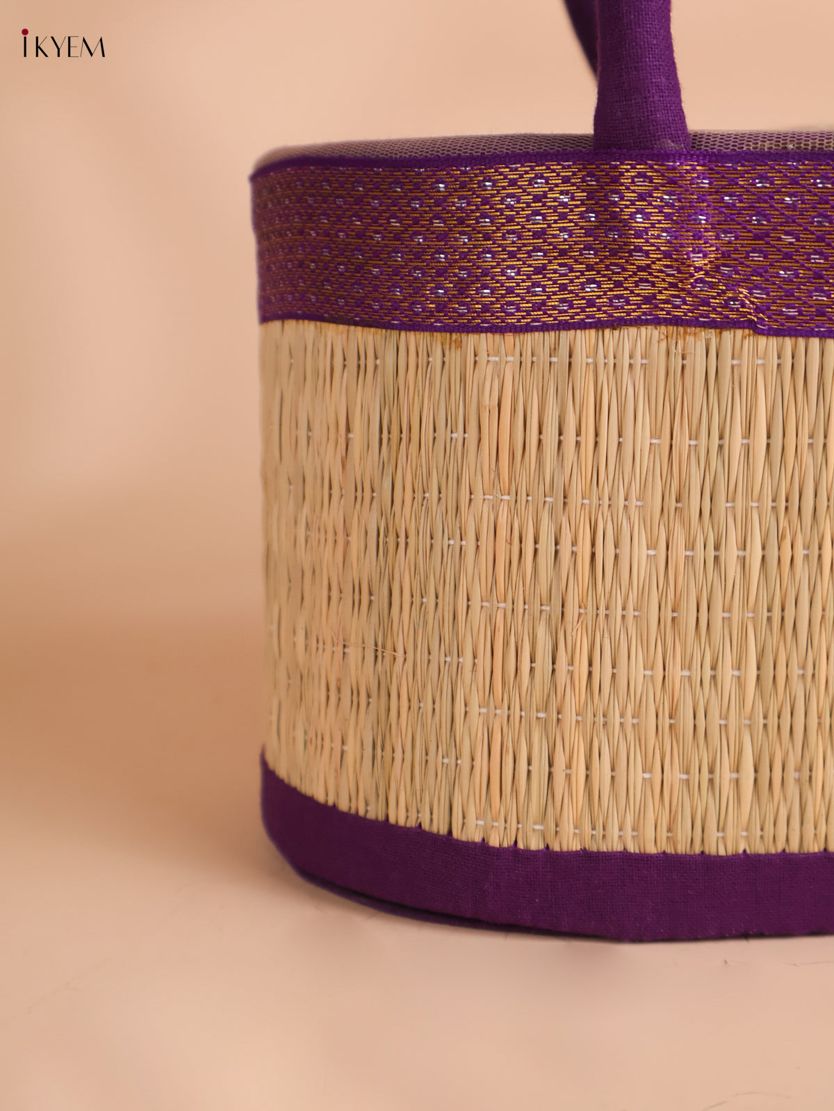 Potli Korai Basket-Purple(6x9)-KEJ06010