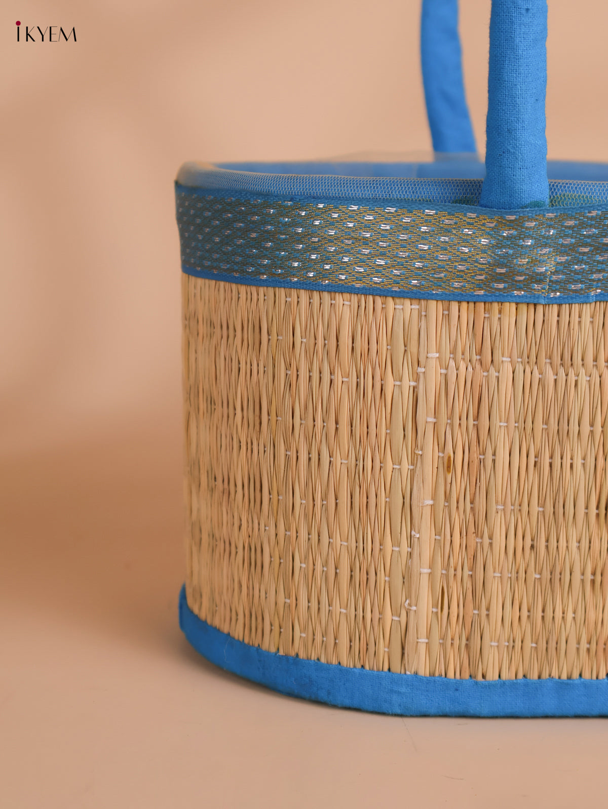 Potli Korai Basket-Blue(6x9)-KEJ06011